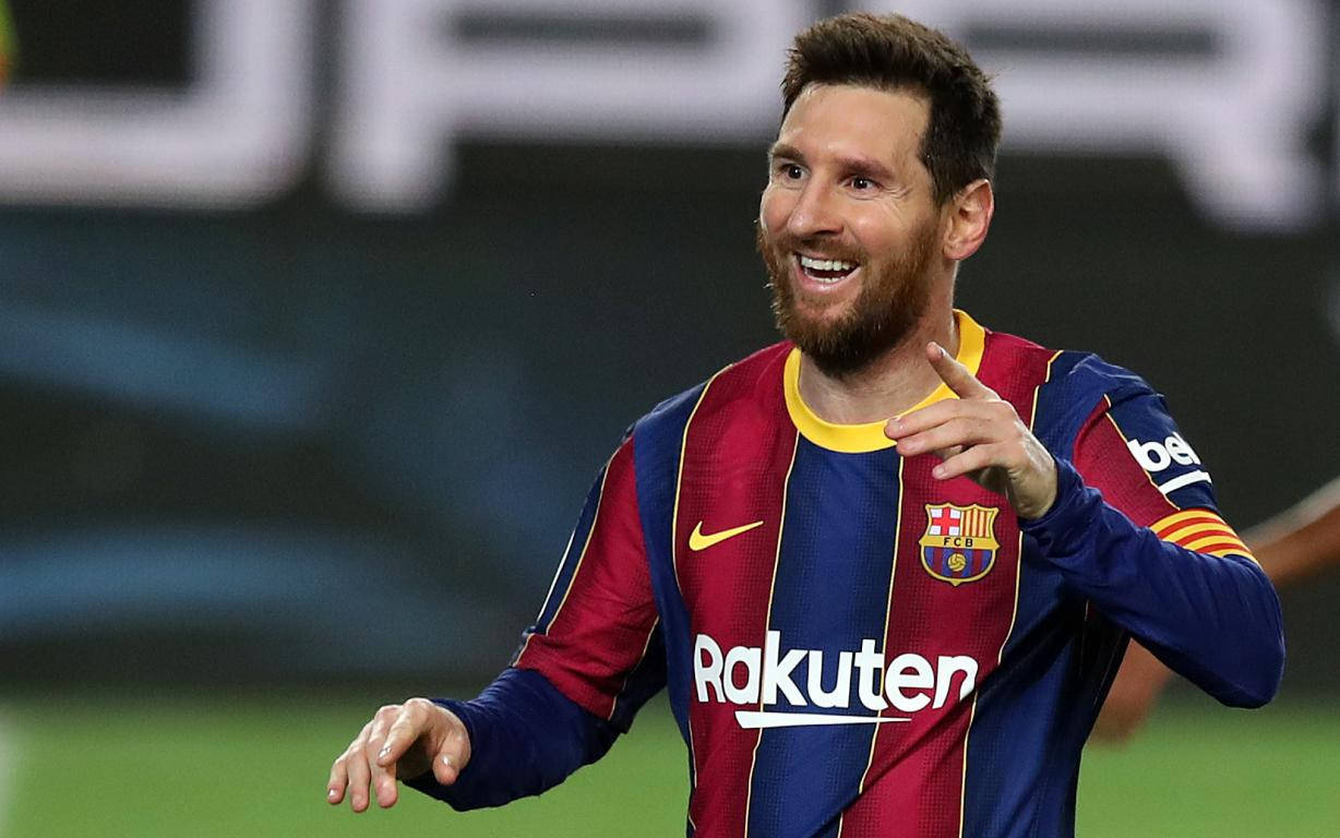 Celebración de gol feliz de Messi 2021 Fondos de pantalla
