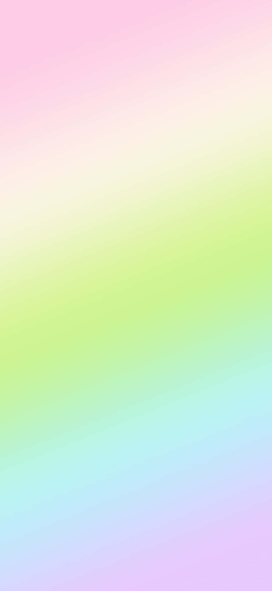 ¡Celébrate con este iPhone arcoíris pastel! Fondos de pantalla
