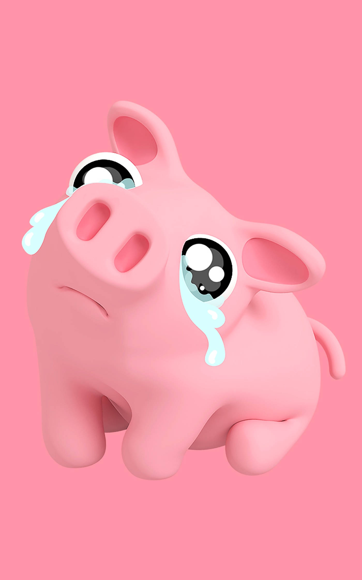 Cerdito Triste y Tierno Fondos de pantalla