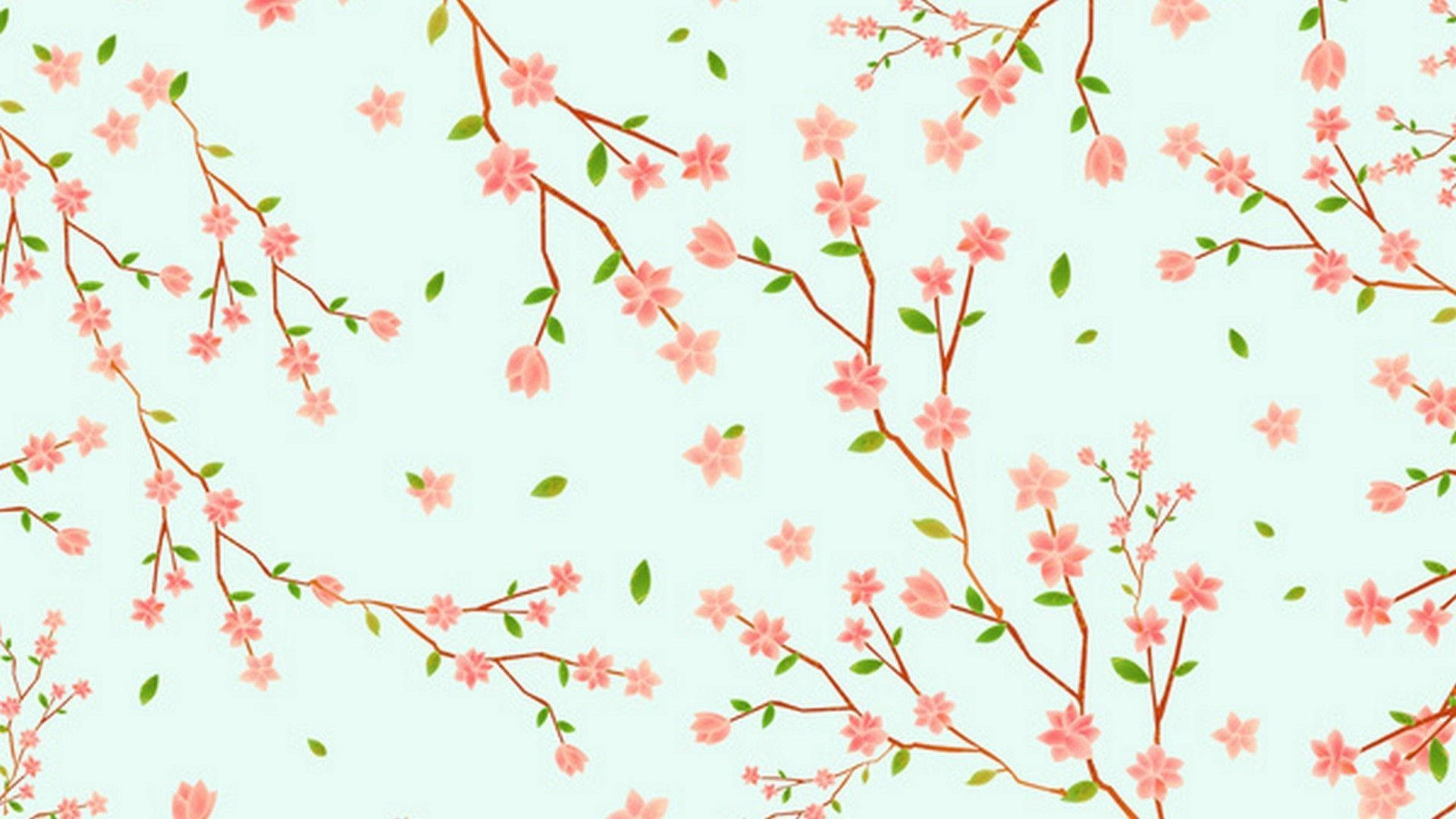 Cerezos en Flor Digitales de Primavera Fondos de pantalla