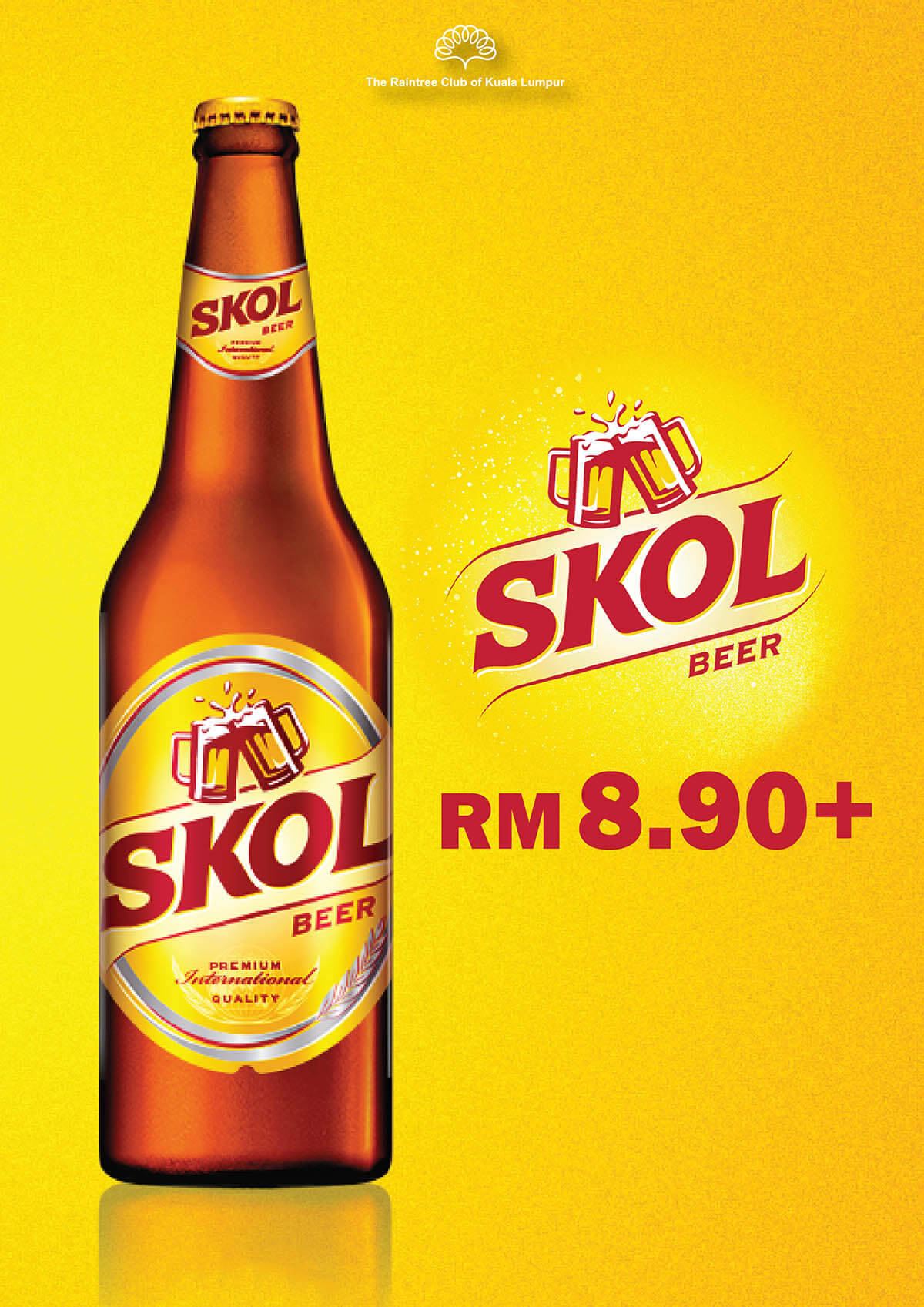 Cerveza Skol Fondo Amarillo Fondos de pantalla