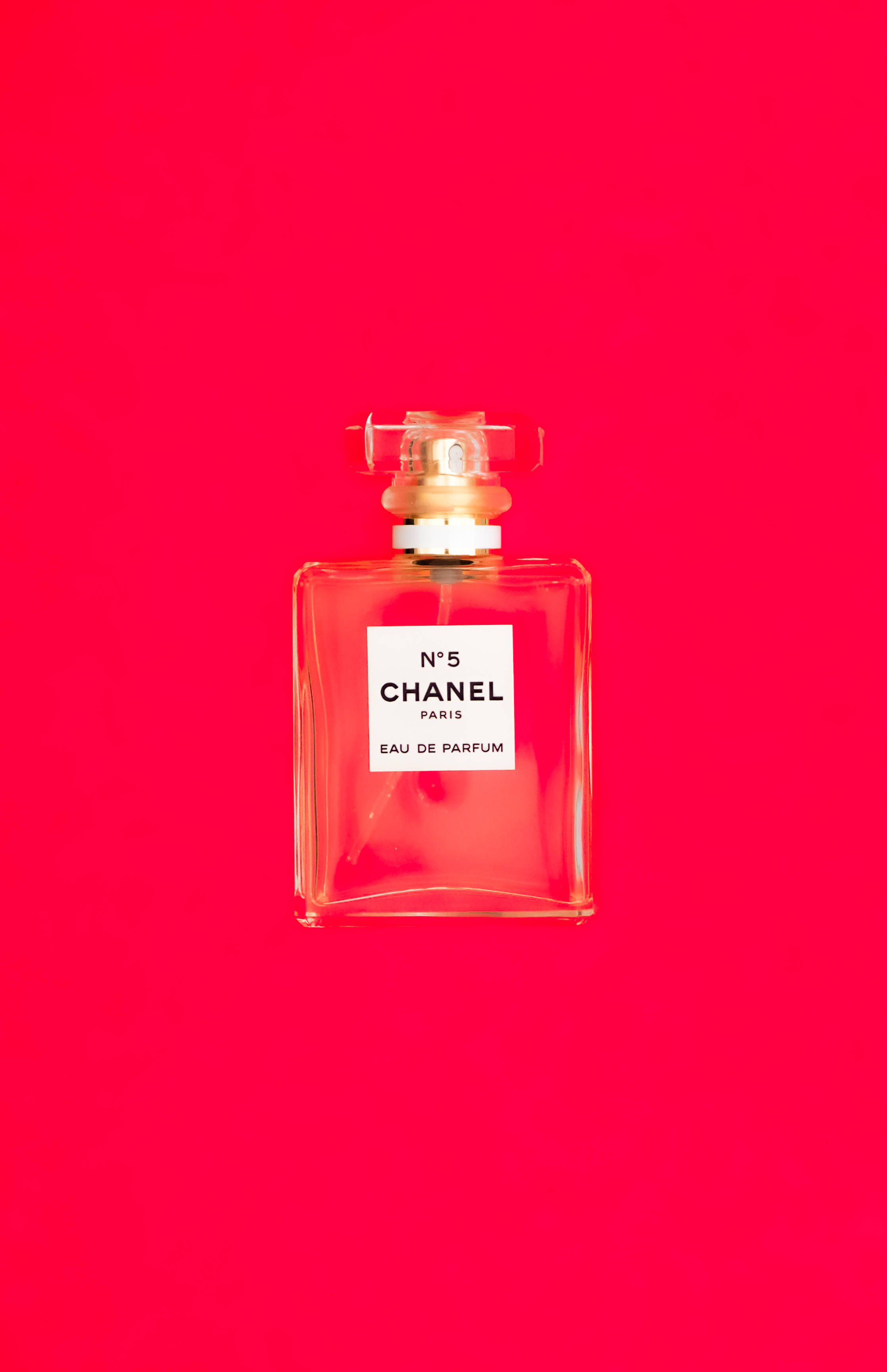 Chanel No. 5 Estética Roja Fondos de pantalla