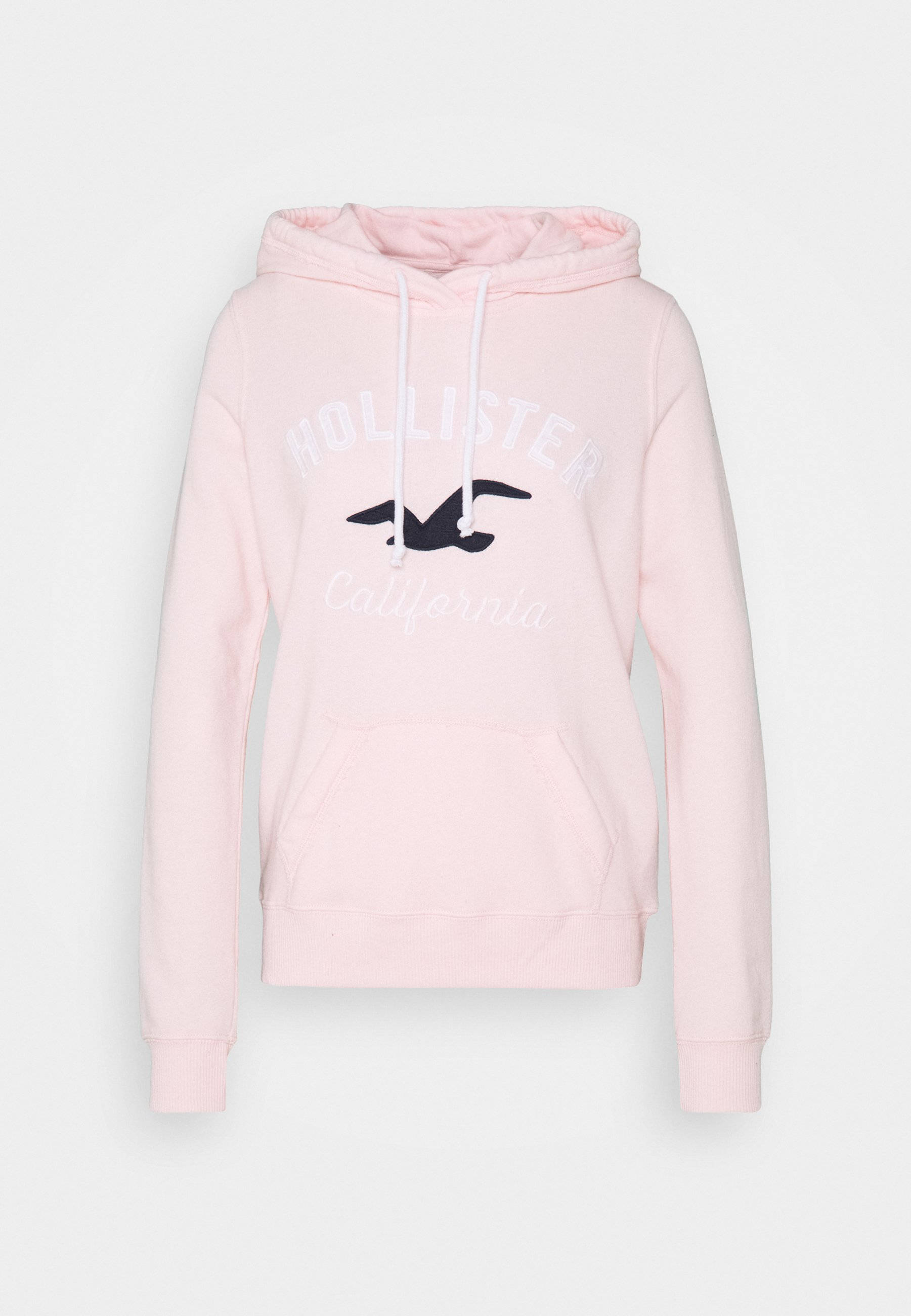 Chaqueta con Capucha Hollister Rosa Claro Fondos de pantalla