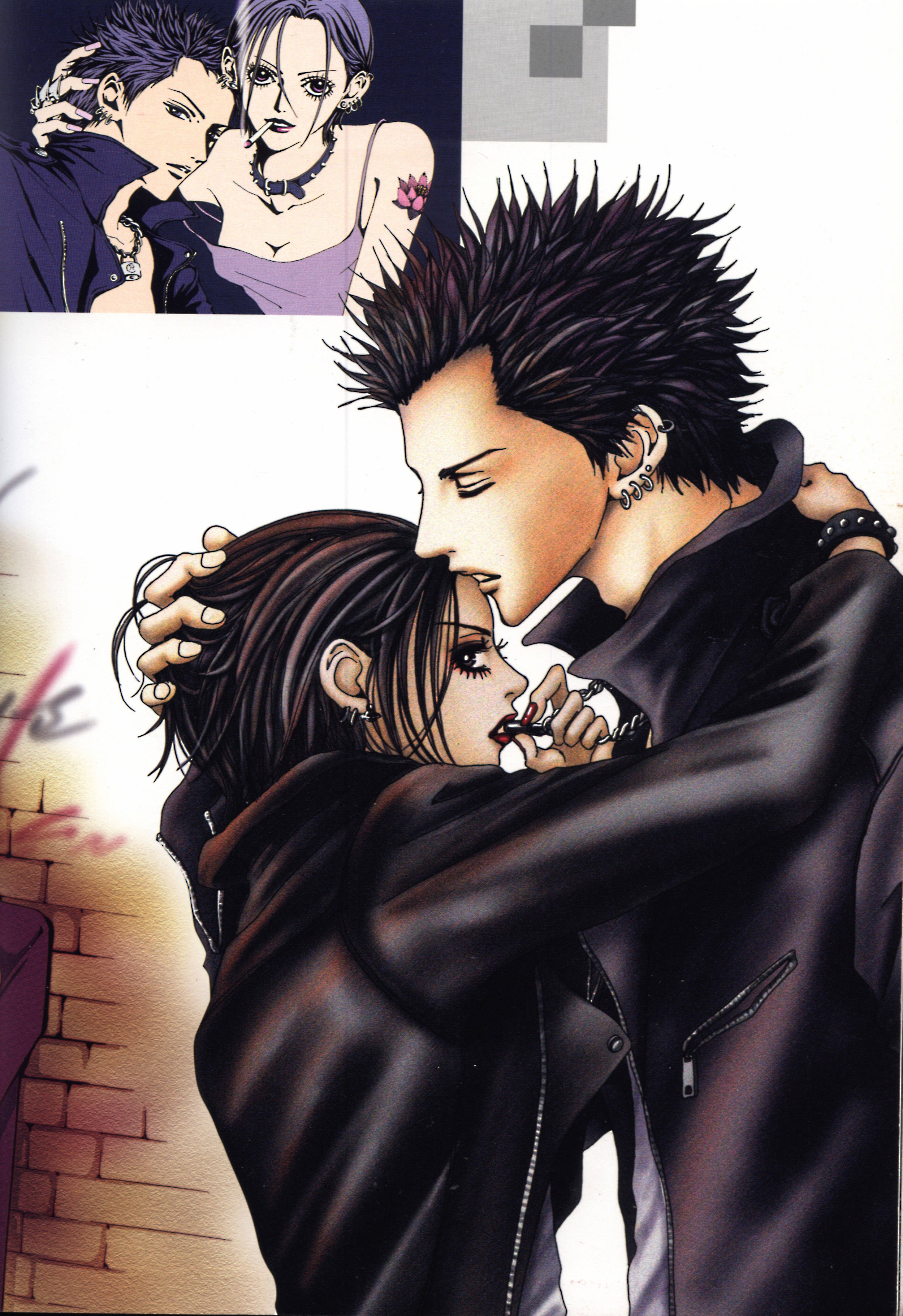 Chaqueta de cuero de Nana Anime Fondos de pantalla