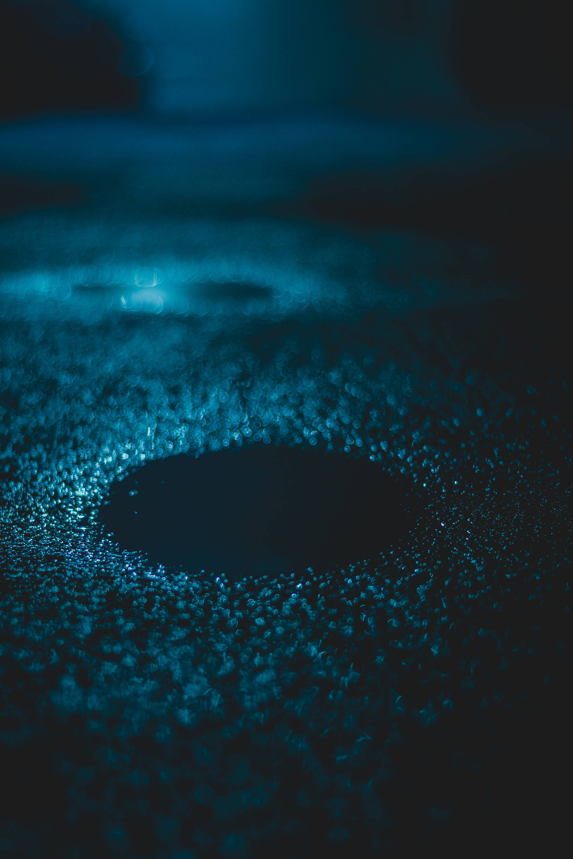 Charca Azul de Agua de Lluvia Fondos de pantalla
