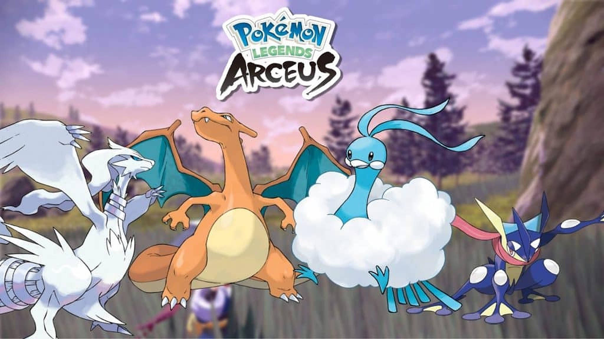 Charizard de Pokémon Leyendas: Arceus Fondos de pantalla