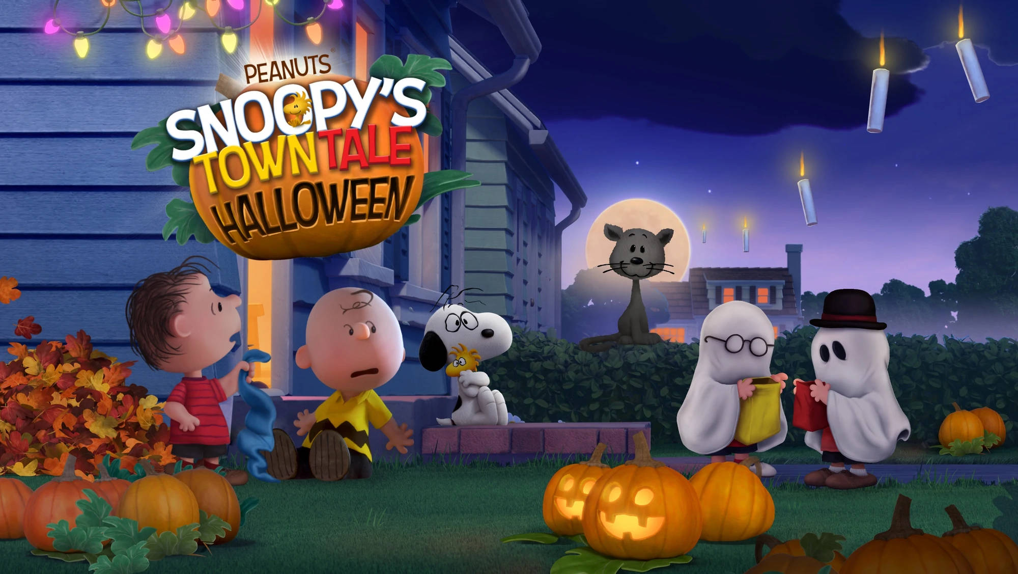 Charlie Brown y la pandilla de Peanuts en Halloween Fondos de pantalla