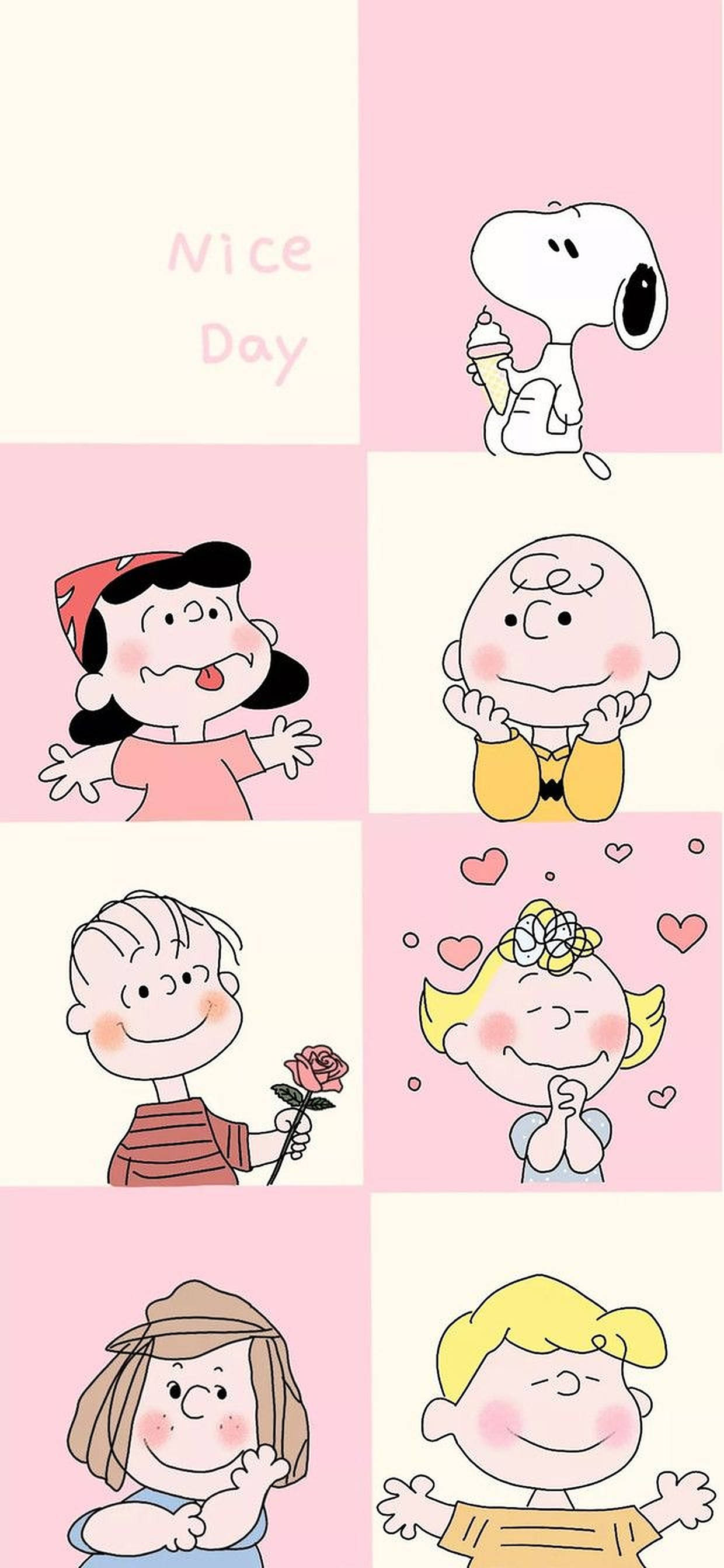 Charlie Brown y amigos día bonito Fondos de pantalla