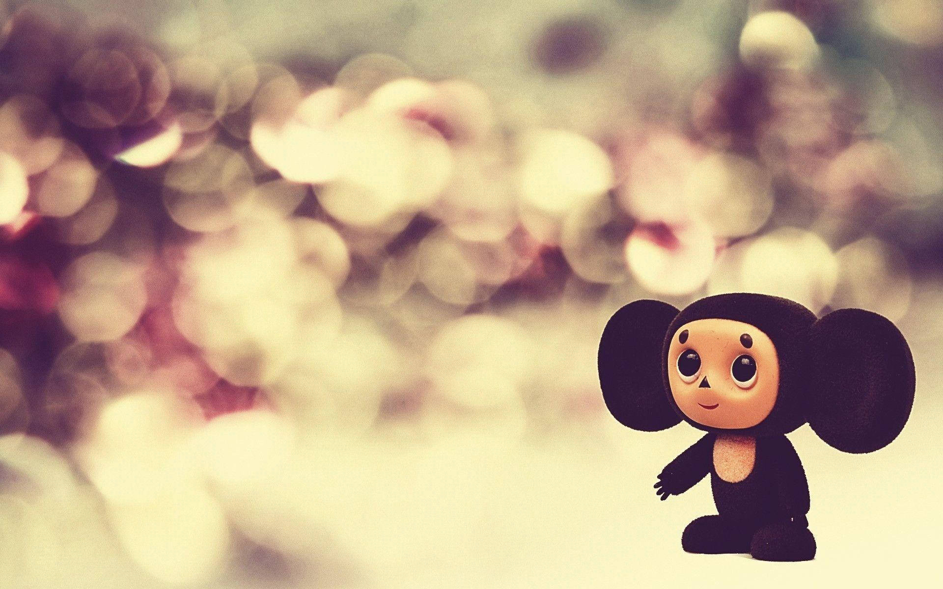 Cheburashka Bokeh Fondo de Escritorio Lindo Fondos de pantalla