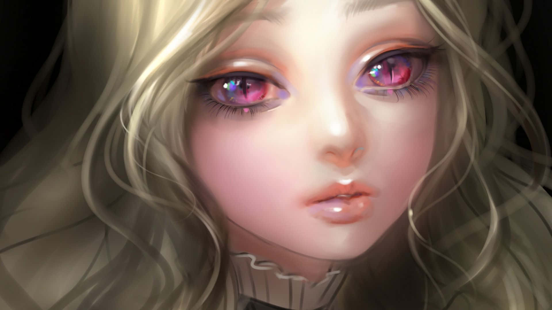 Chica anime 3D linda Fondos de pantalla