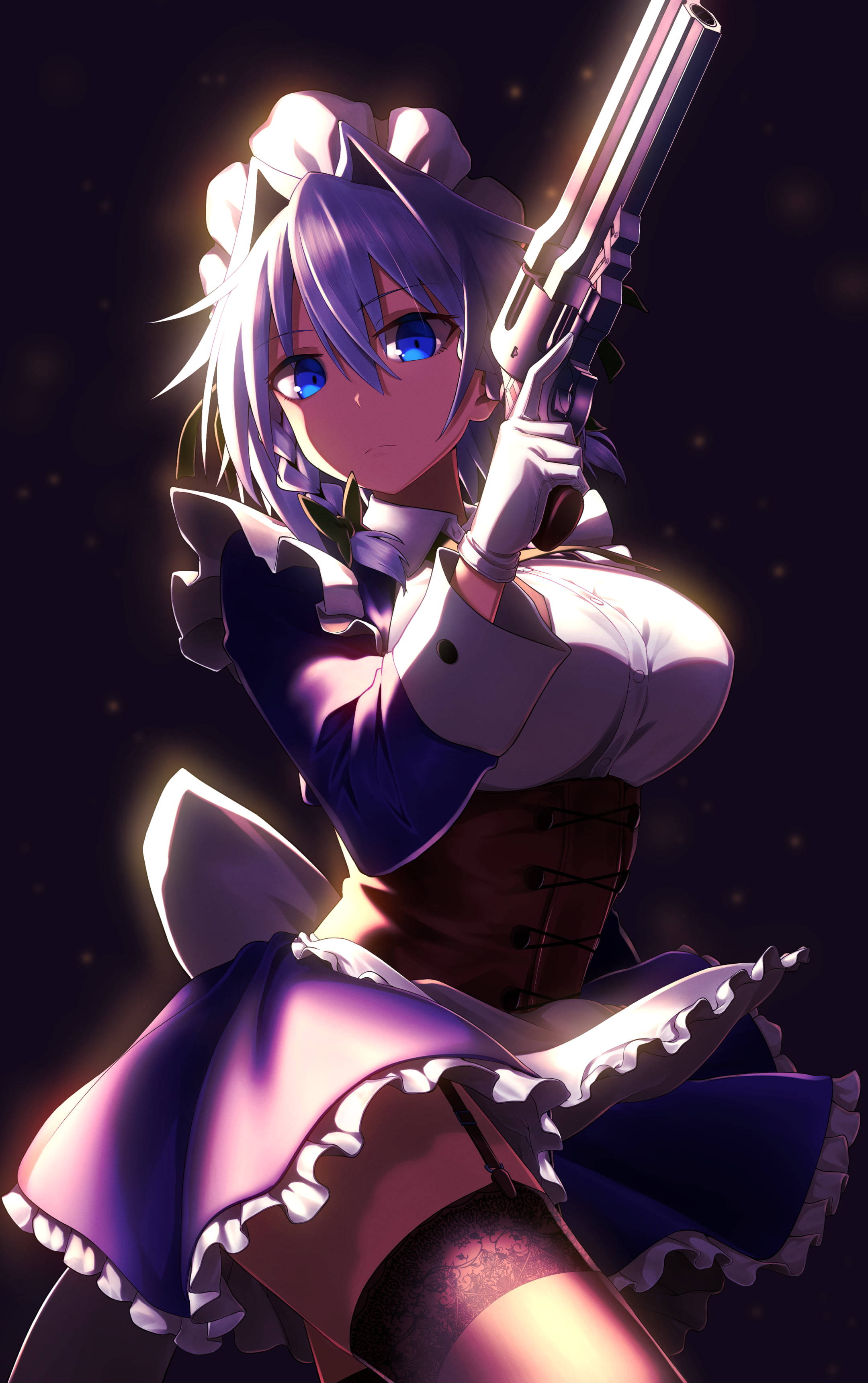 Chica Anime Cool PFP Sakuya Izayoi Fondos de pantalla
