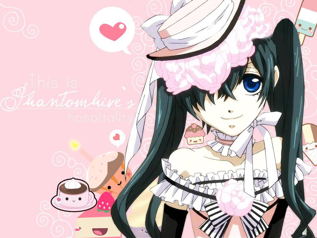 Chica Anime Kawaii Ciel Phantomhive Fondos de pantalla