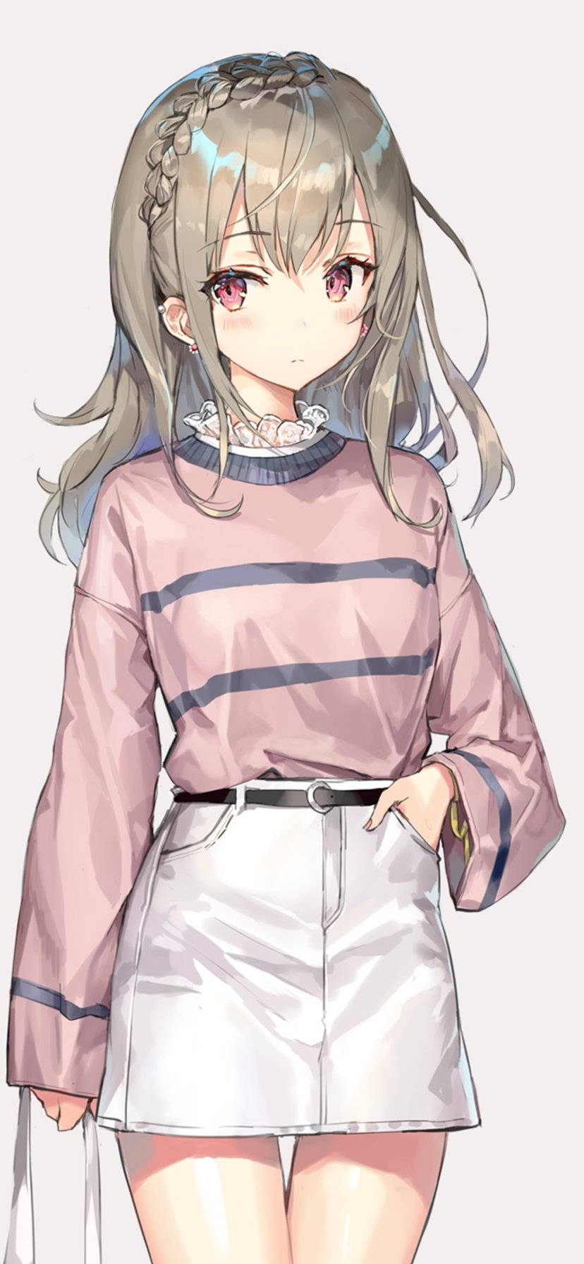 Chica Anime Linda y Elegante para Foto de Perfil Fondos de pantalla