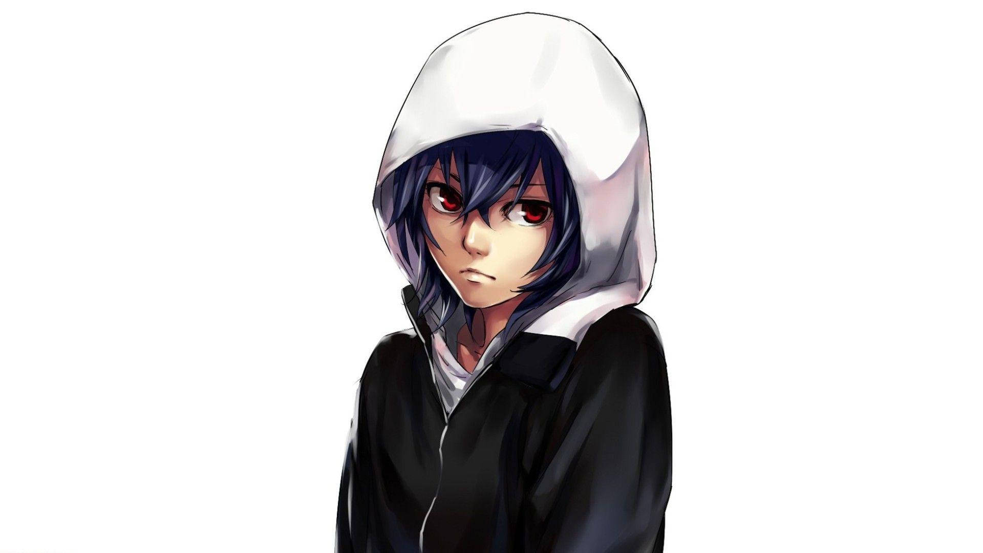 Chica anime Touka Kirishima con sudadera Fondos de pantalla