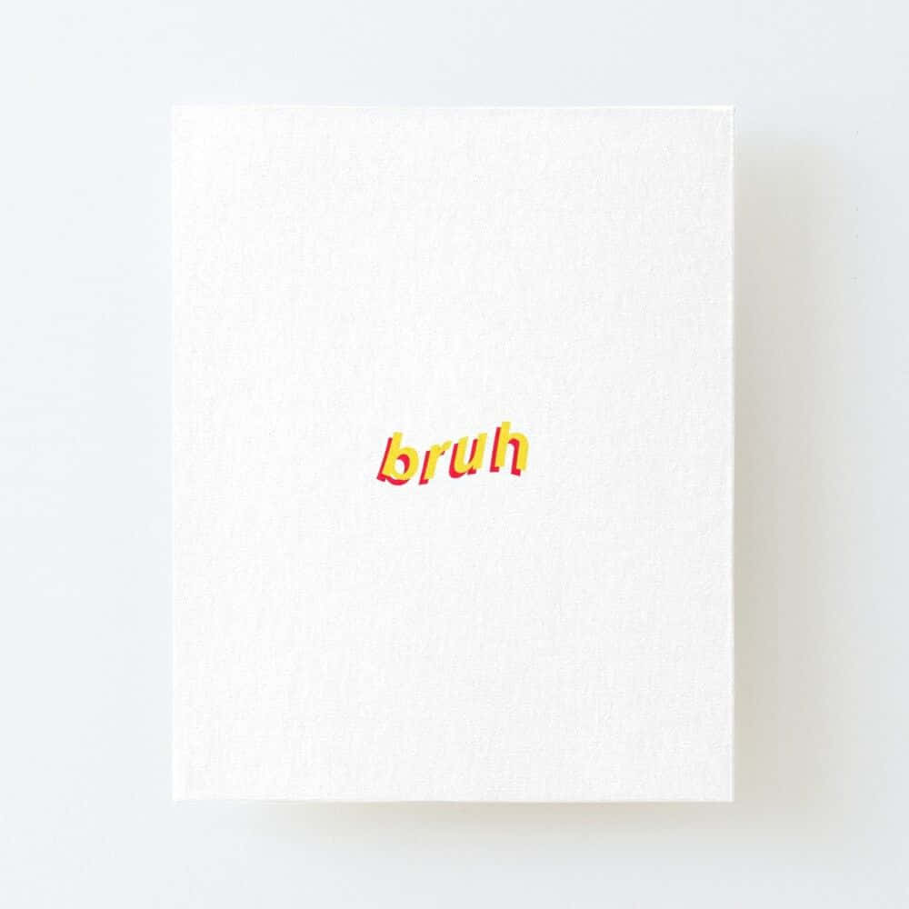 Chica Bruh en Lienzo Fondos de pantalla