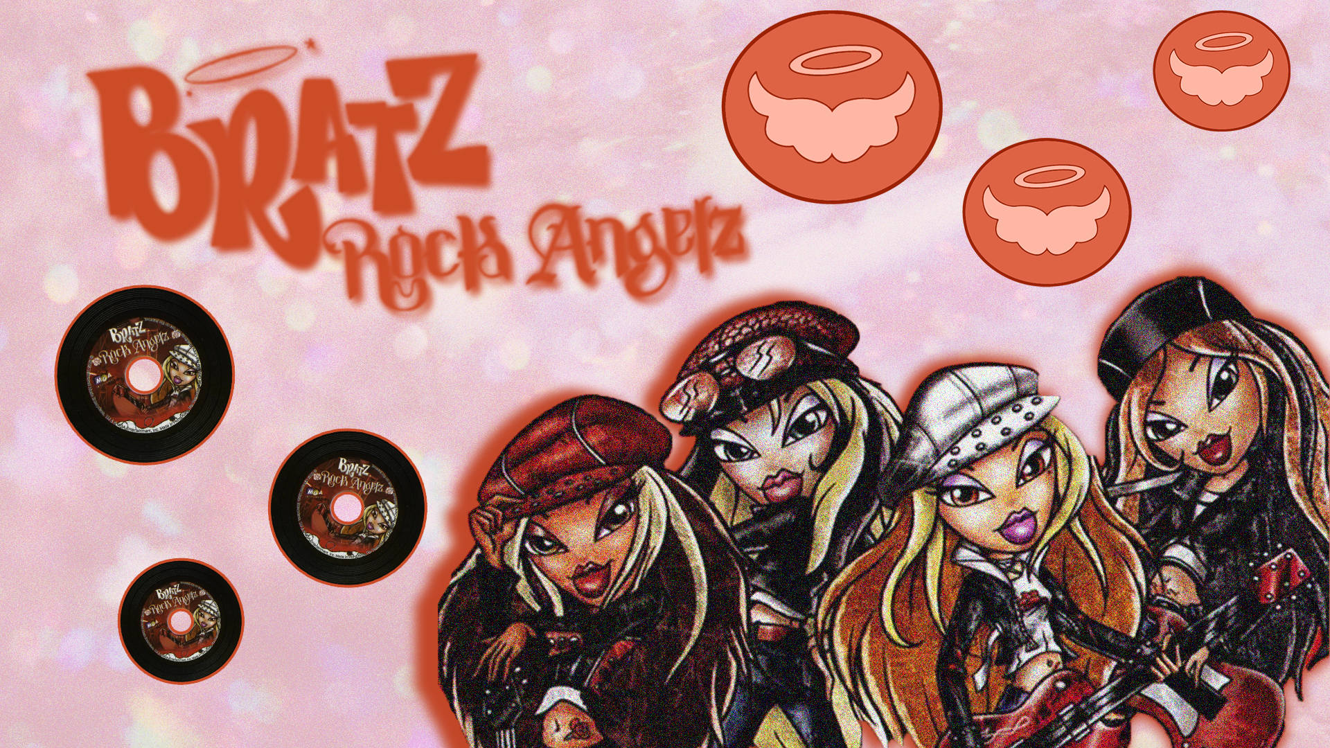 Chica de la Banda Bratz Estética Rock Angelz Fondos de pantalla