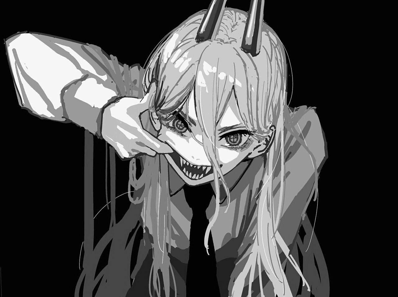 Chica demonio anime agresivo foto de perfil Fondos de pantalla
