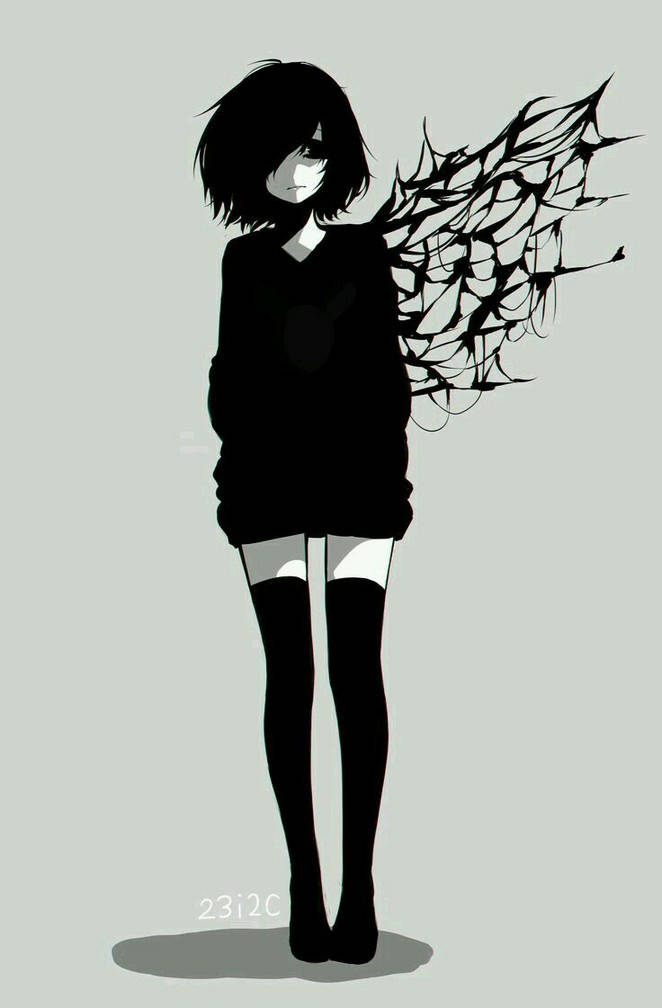 Chica Emo Anime Estética Kirishima Fondos de pantalla