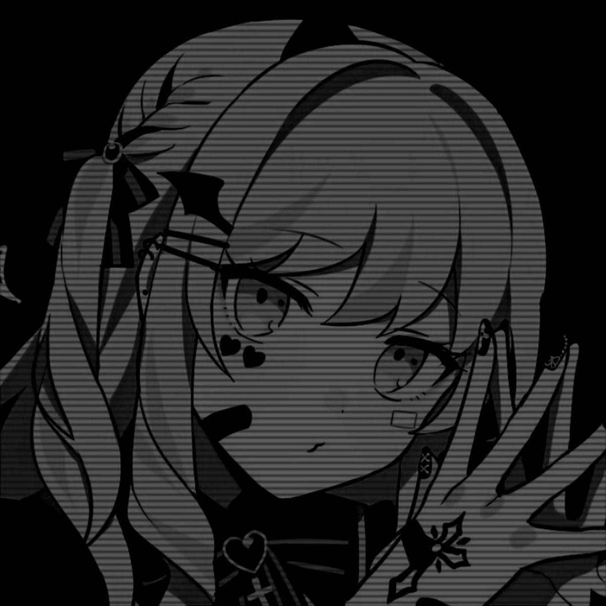 Chica Linda Estética Oscura Anime Pfp Fondos de pantalla