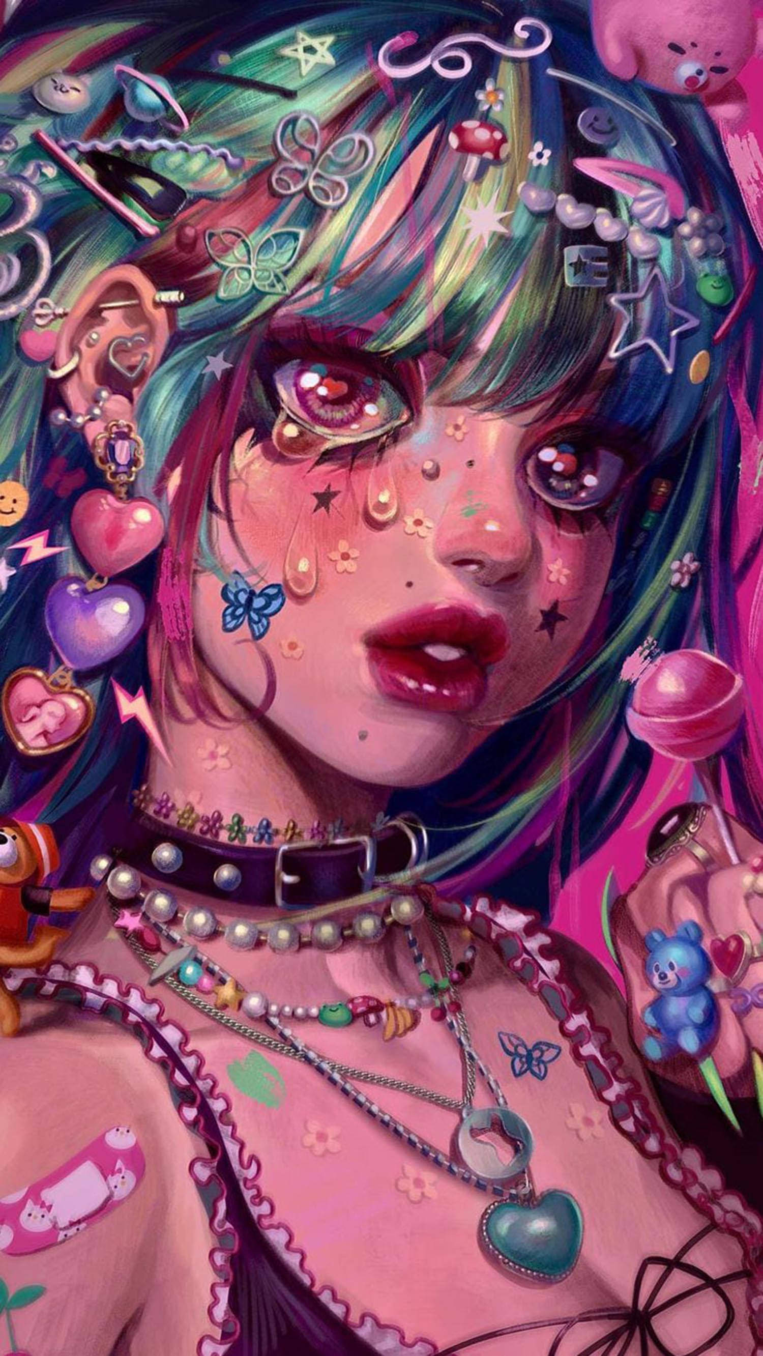Chica Punk Estética Indie Fondos de pantalla