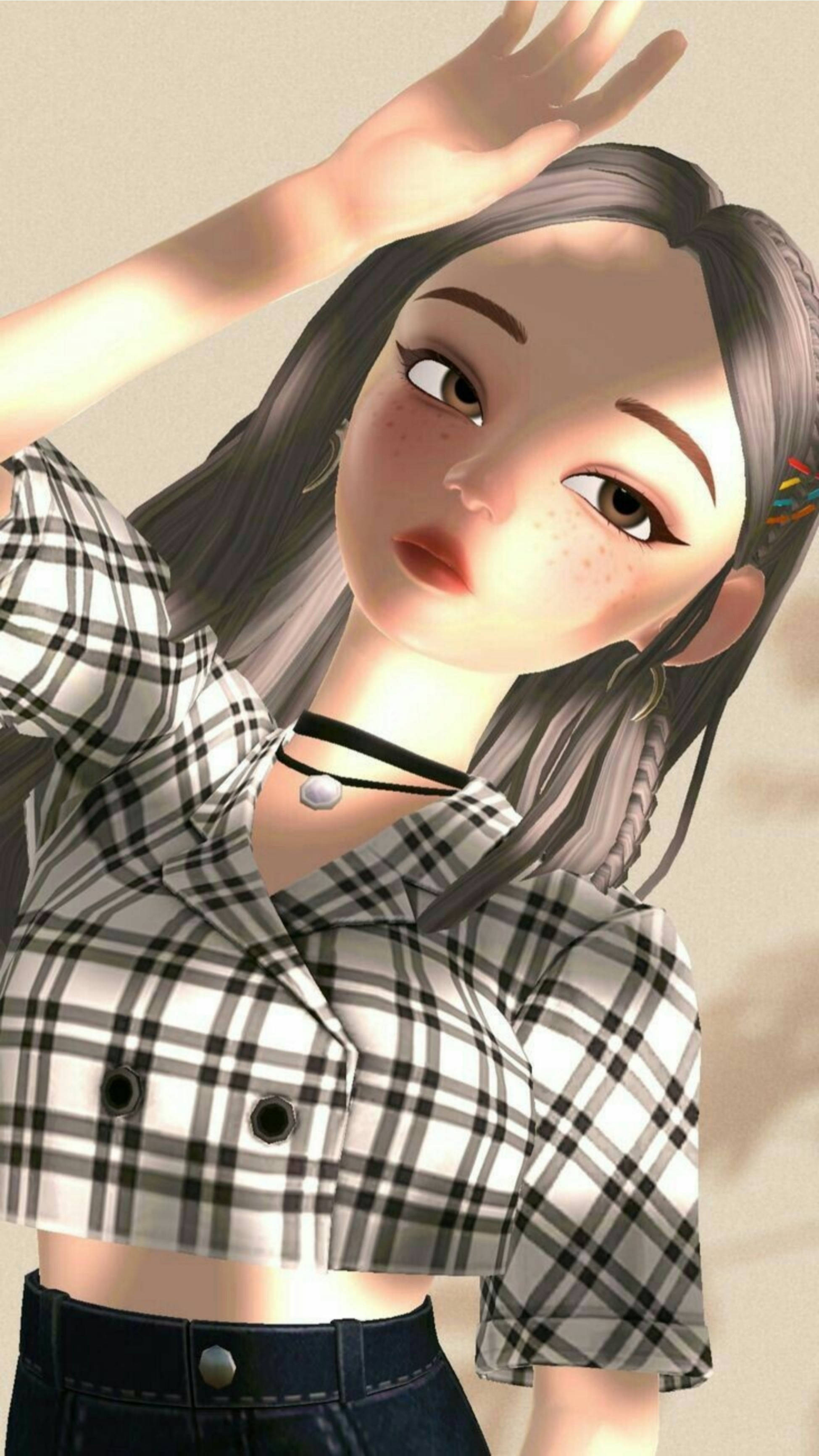 Chica Silueta Estética Zepeto Fondos de pantalla