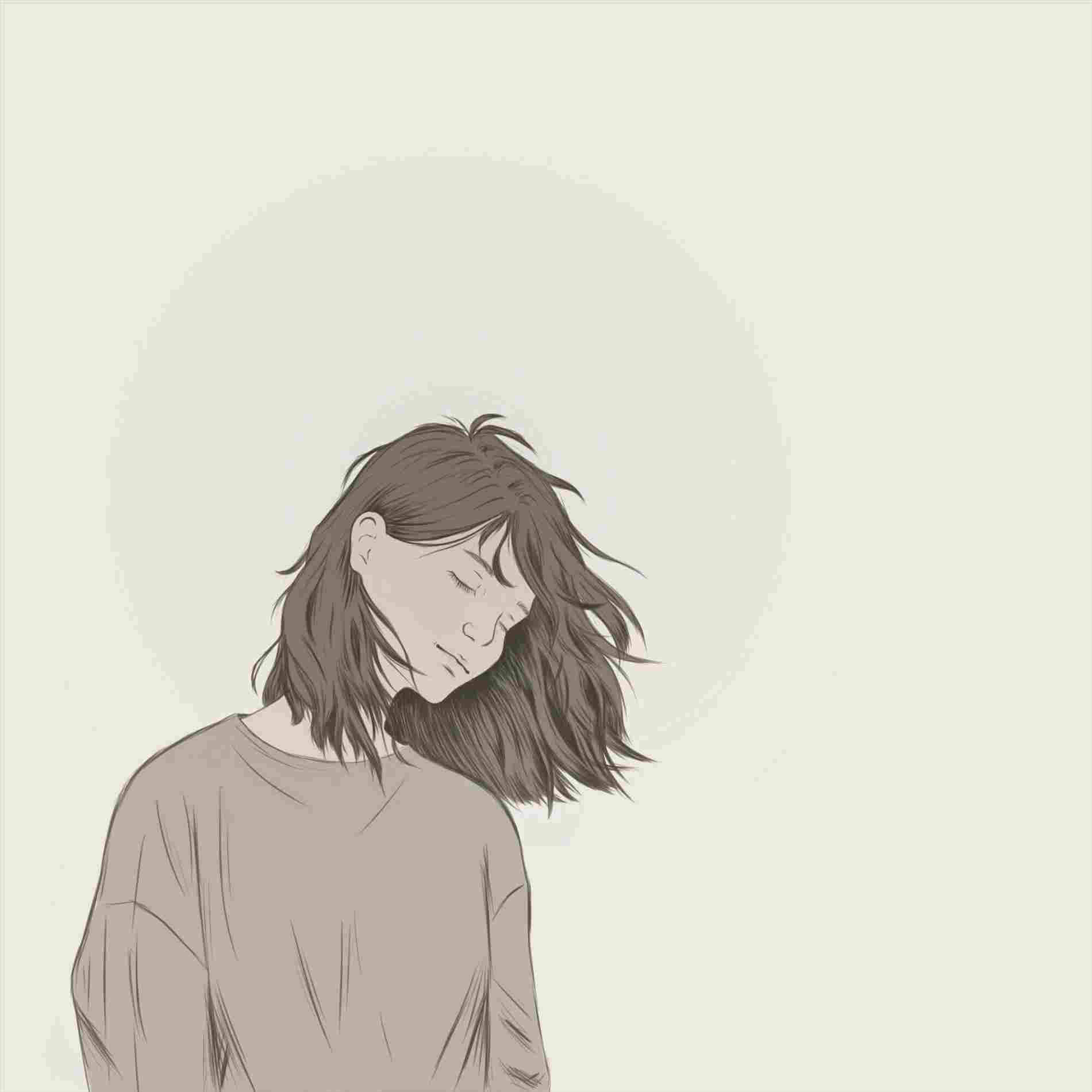 Chica tranquila estética Fondos de pantalla