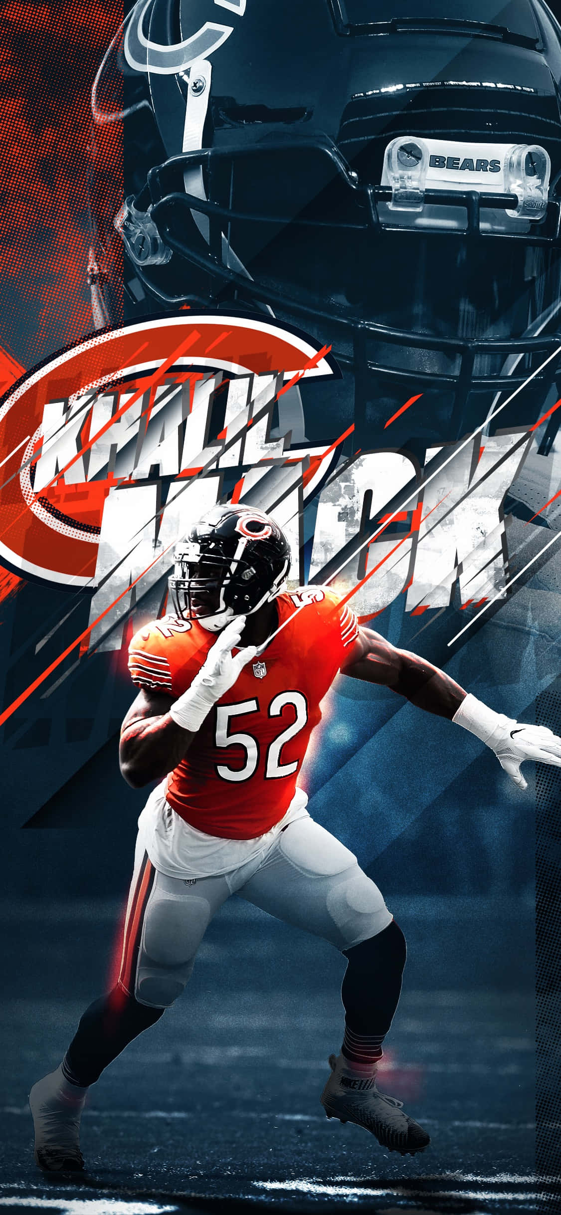 Chicago Sports NFL Bears Khalil Mack Fondos de pantalla