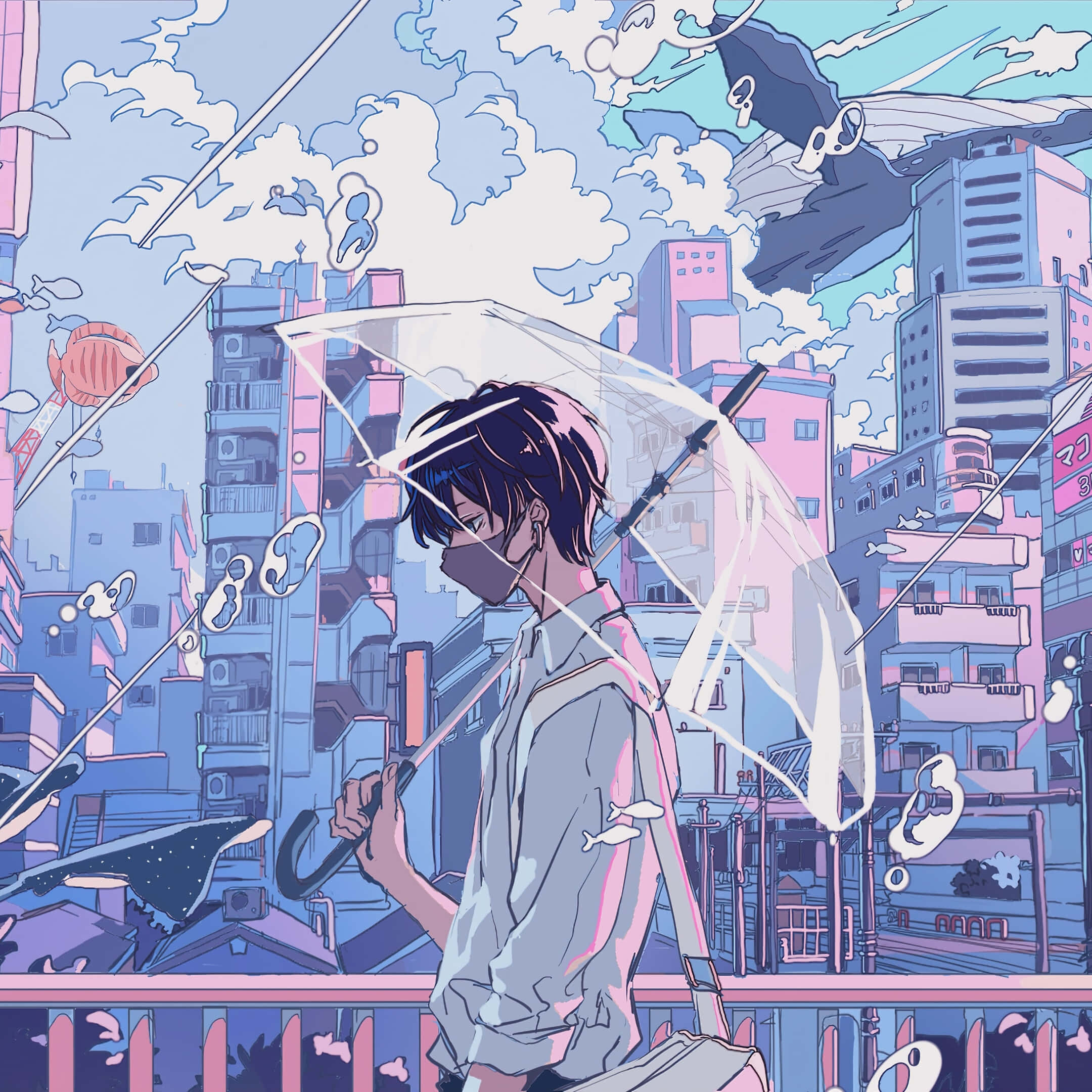 Chico anime estético para foto de perfil Fondos de pantalla