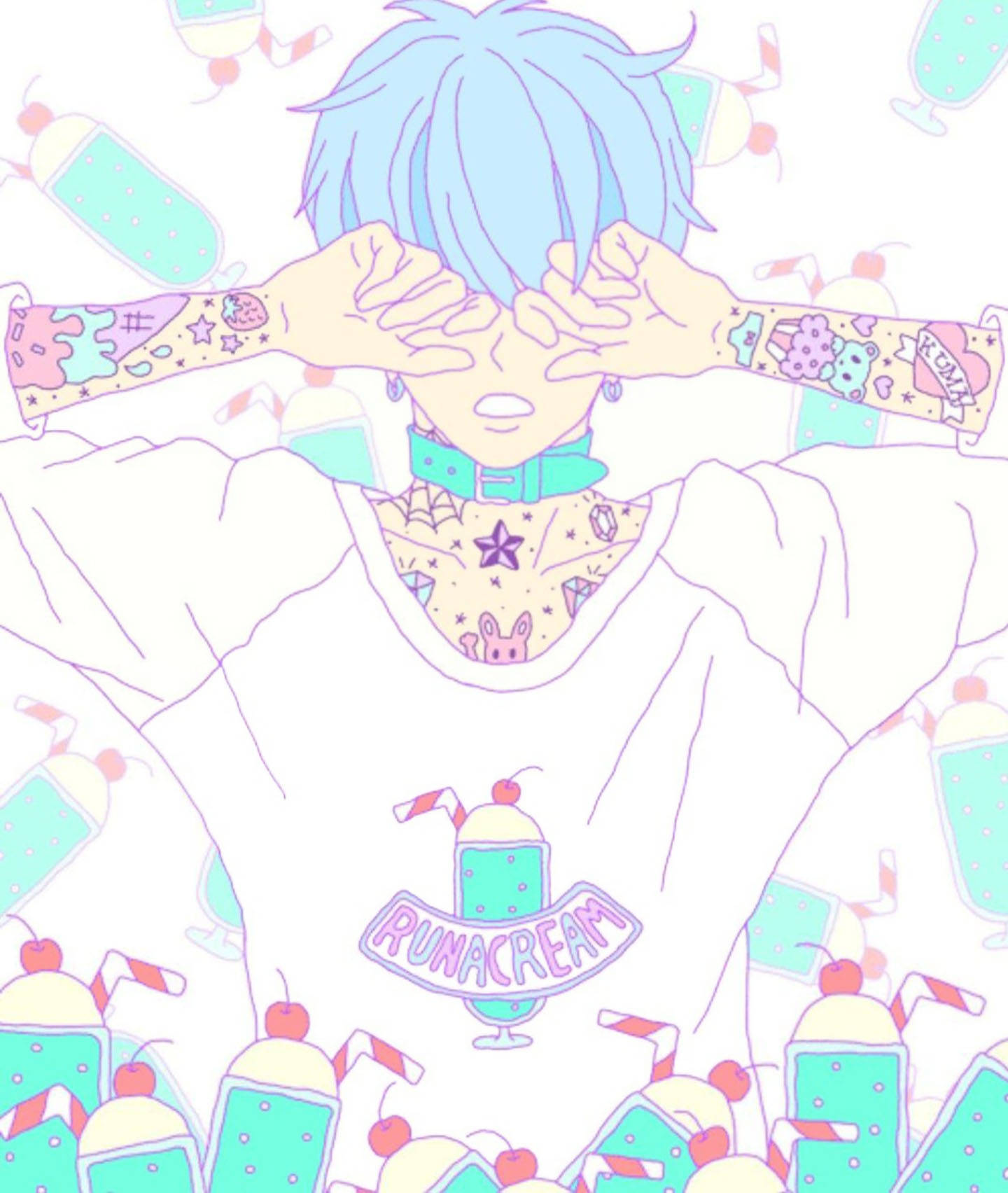 Chico Estético Pastel Fondos de pantalla