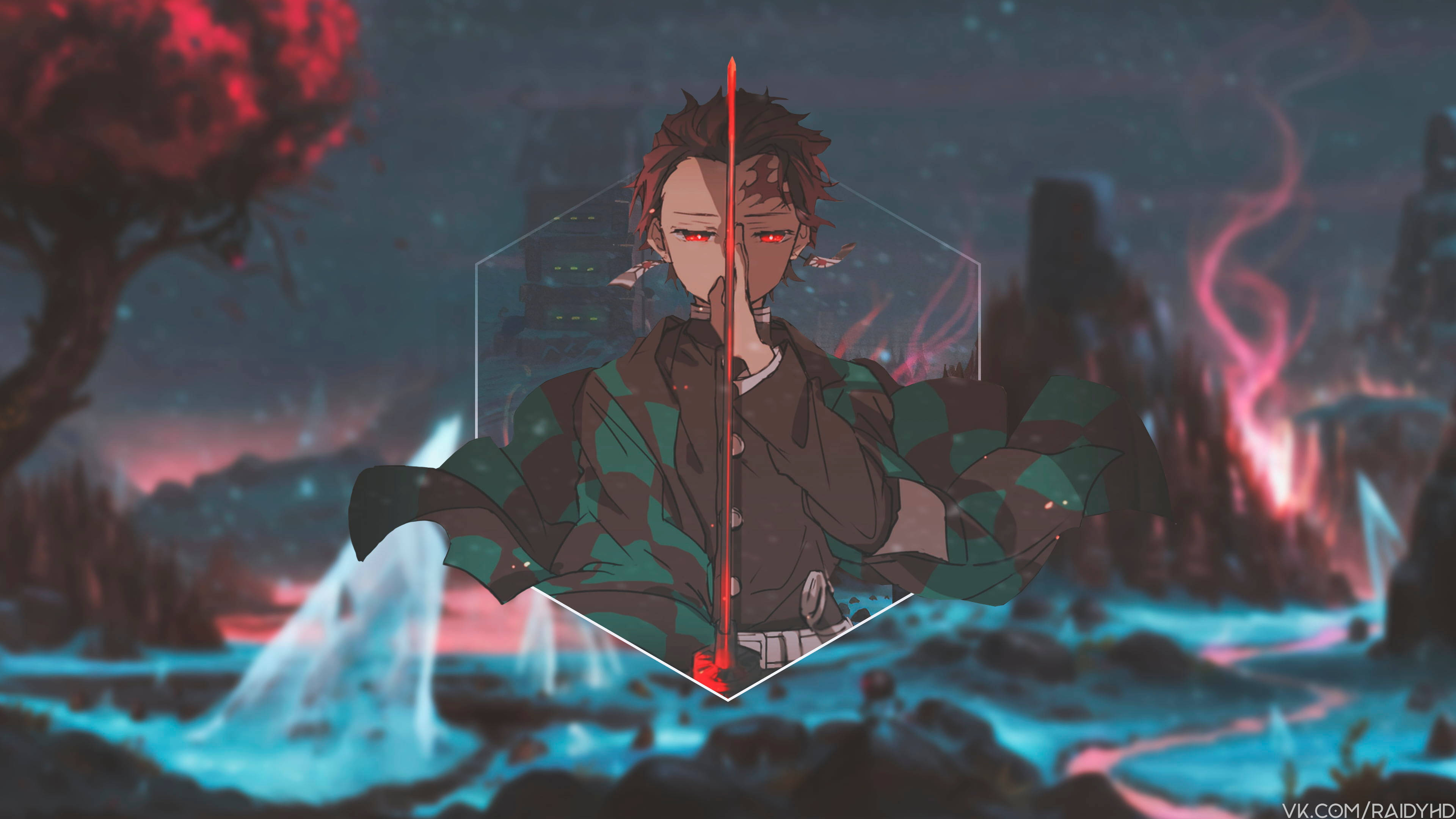 Chicos Anime Lindos Tanjiro Demon Slayer Fondos de pantalla