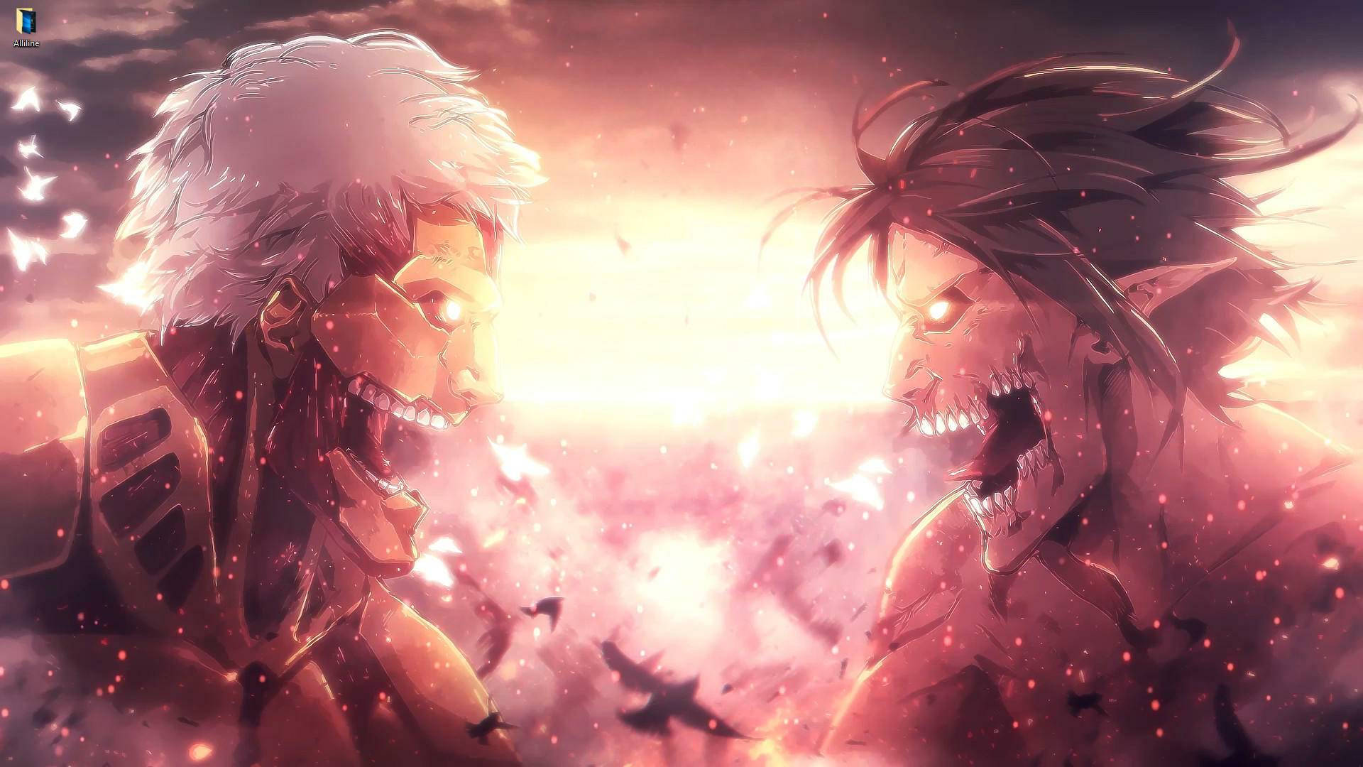Fondo de pantalla Anime en Vivo Choque de Titanes