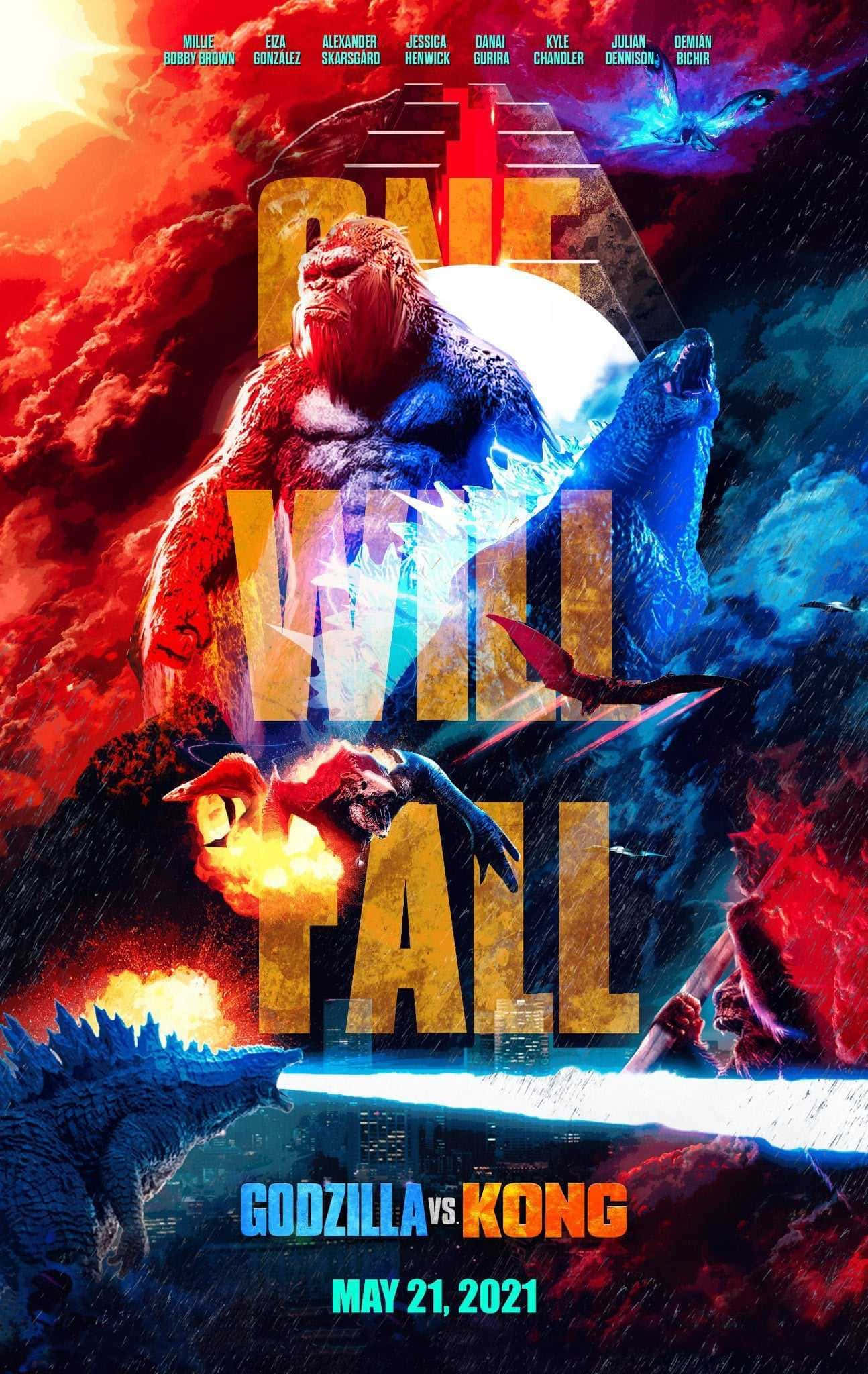 Choque de Titanes: Godzilla Vs Kong Fondos de pantalla