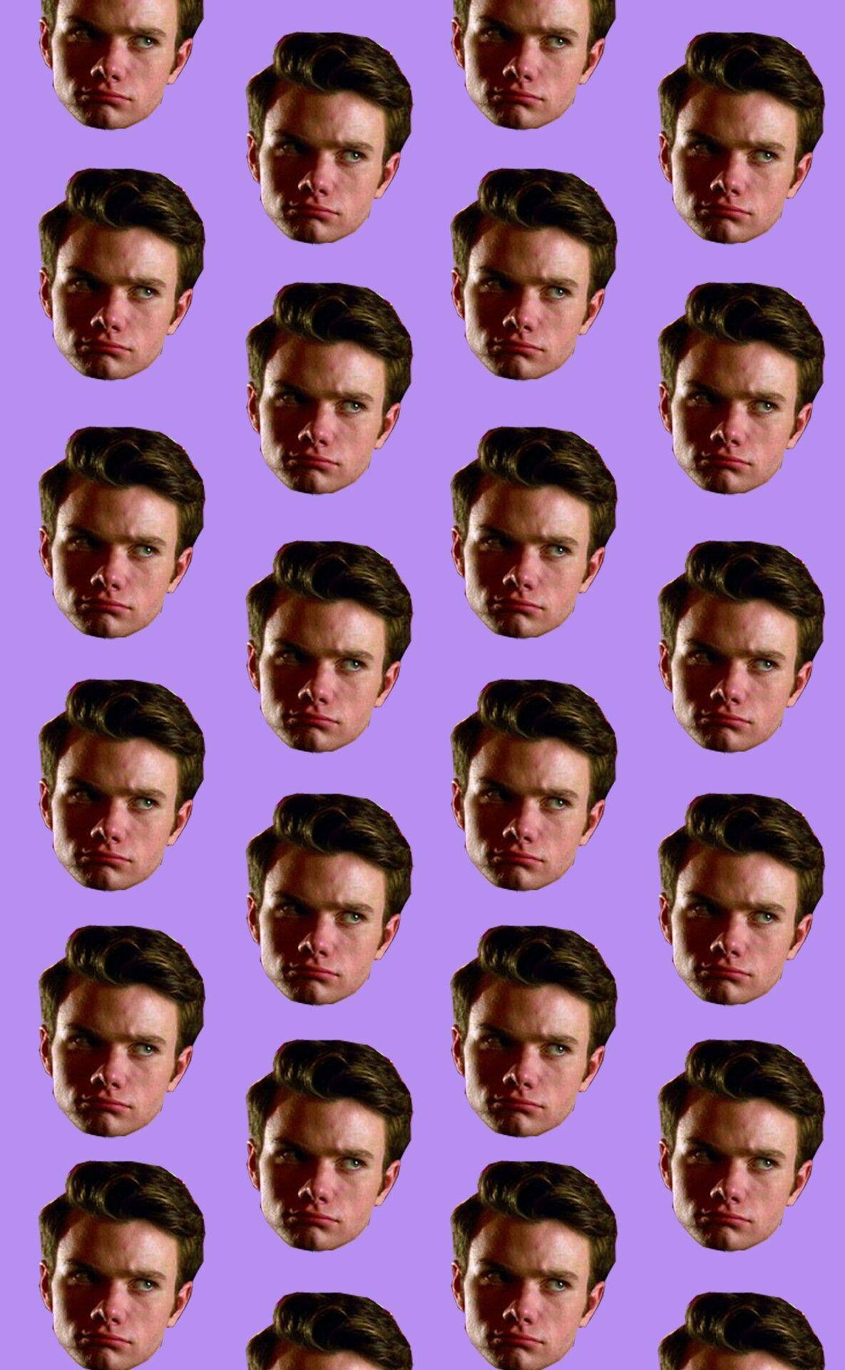 Chris Colfer estética púrpura Fondos de pantalla