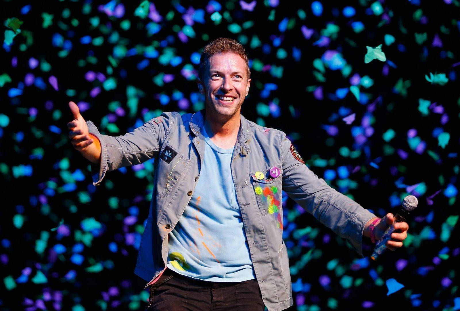 Chris Martin en Auckland Fondos de pantalla