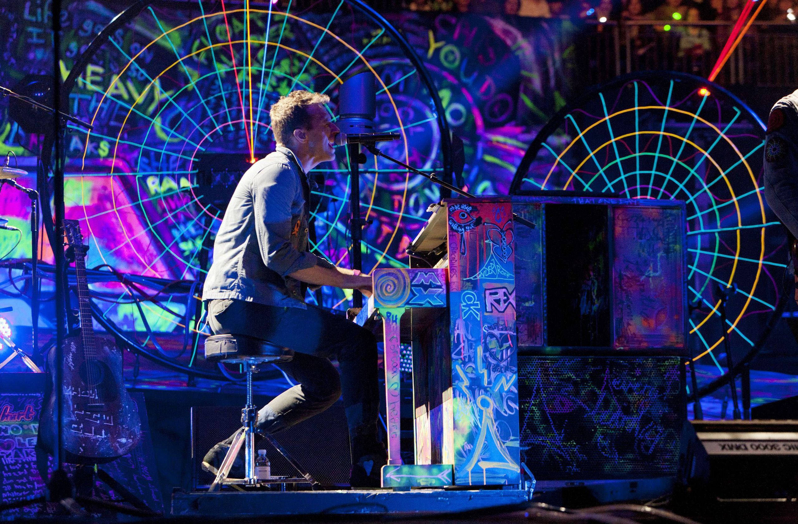 Chris Martin Mylo Xyloto Fondos de pantalla