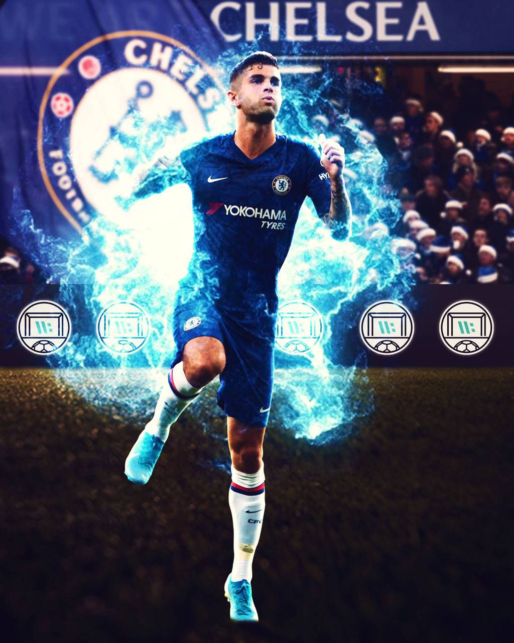 Christian Pulisic Dramático Fondos de pantalla