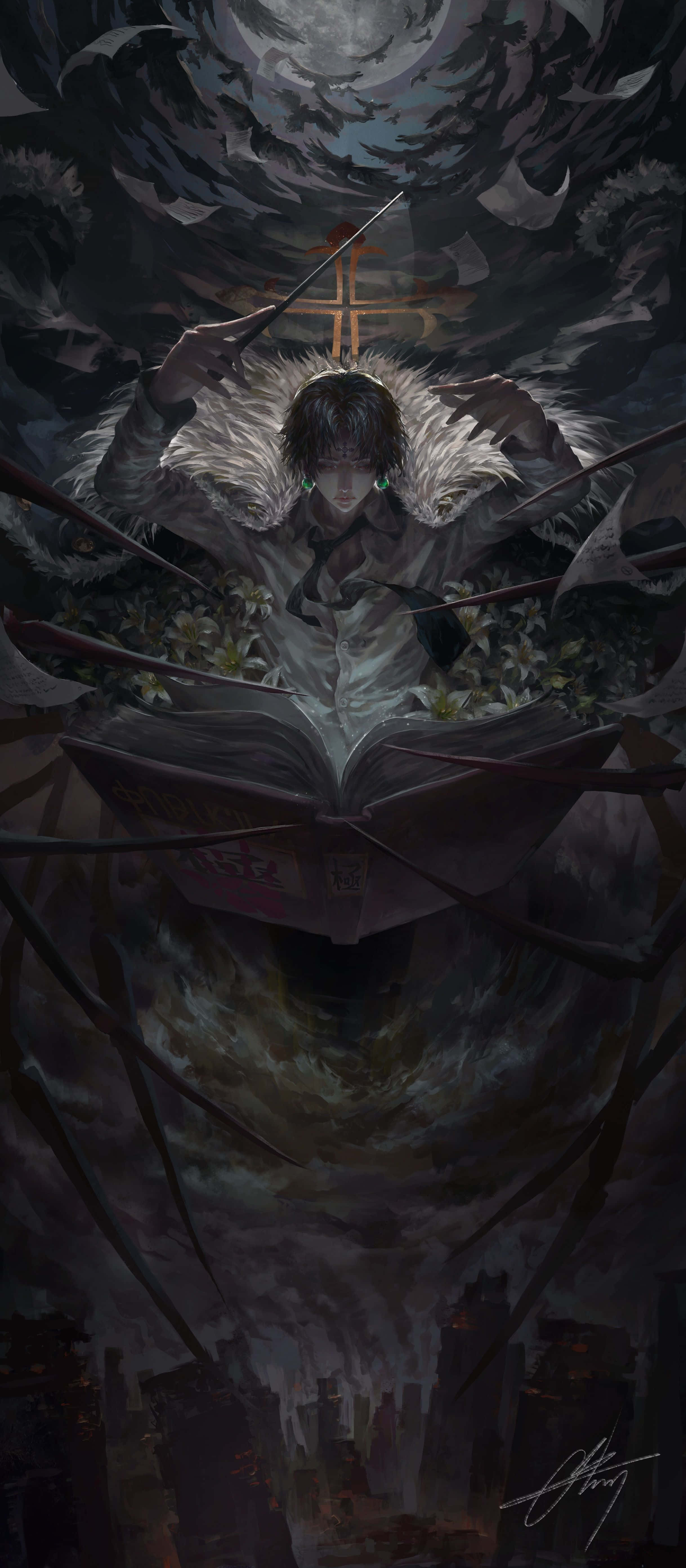 Chrollo Lucilfer como líder de la Brigada Fantasma Fondos de pantalla