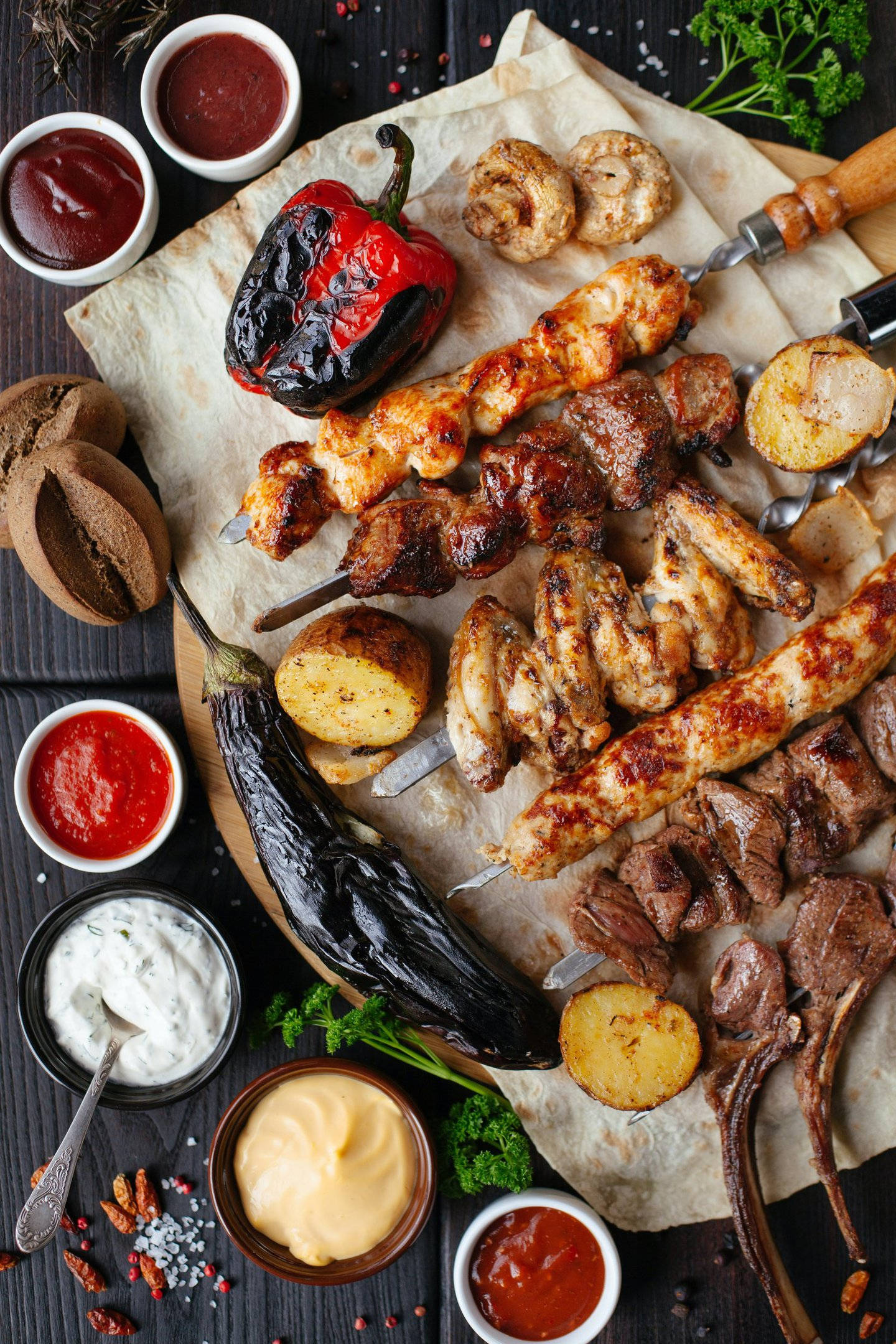 Churrasco en Palito Fondos de pantalla