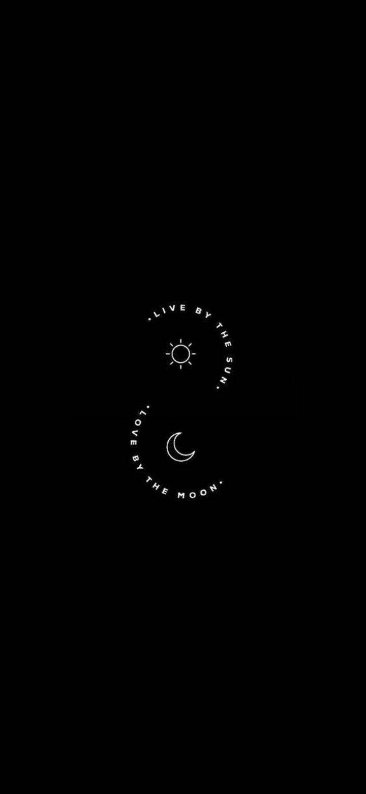 Ciclo Diurno de iPhone Negro Liso Fondos de pantalla