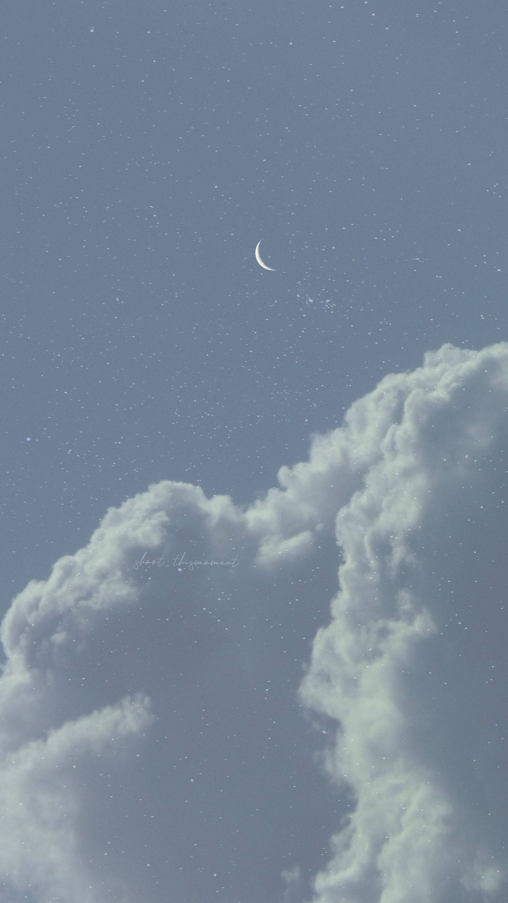 Cielo Azul Estético Sencillo de la Tarde Fondos de pantalla