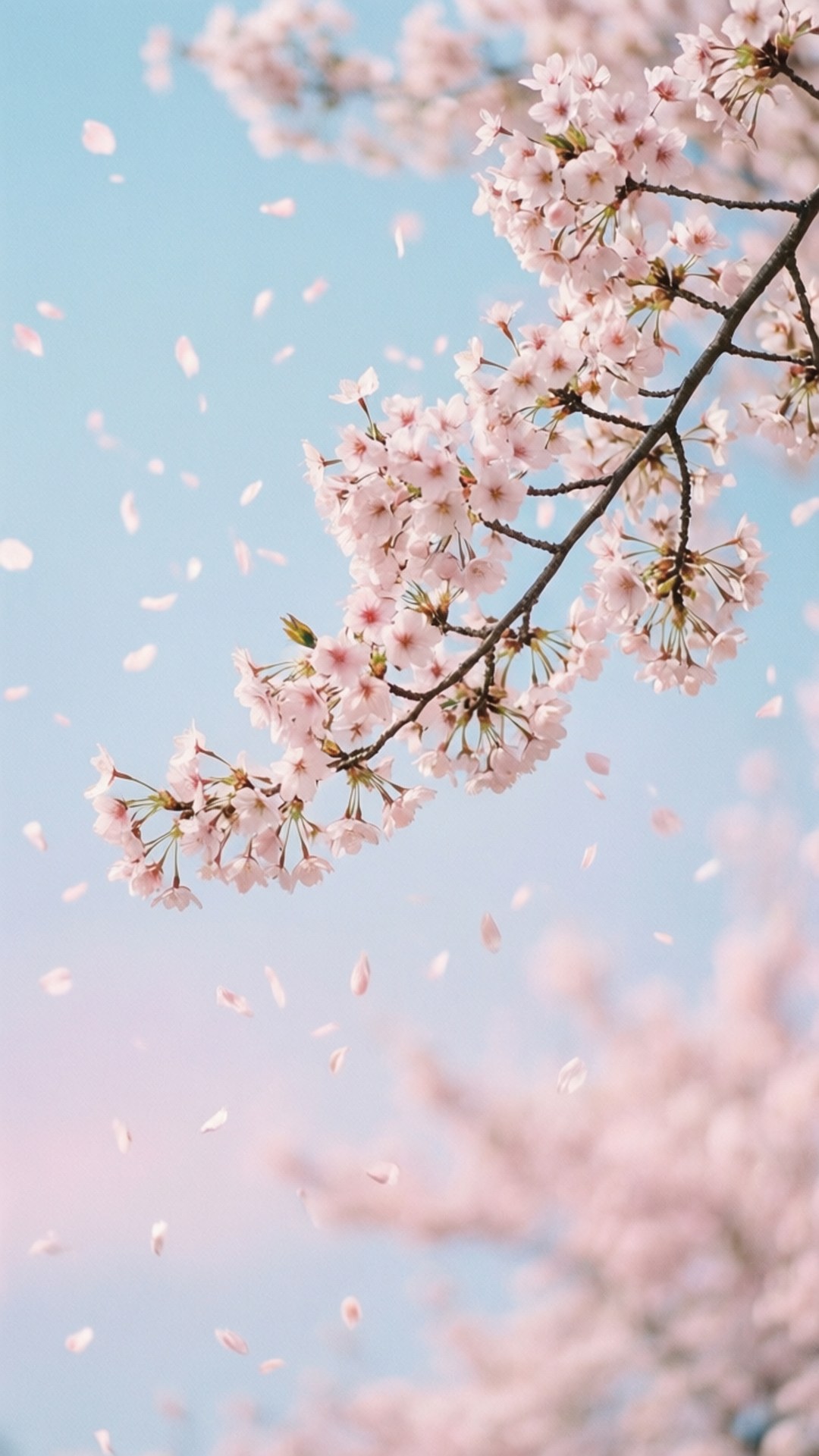 Cielo de Cerezo en Flor Fondos de pantalla