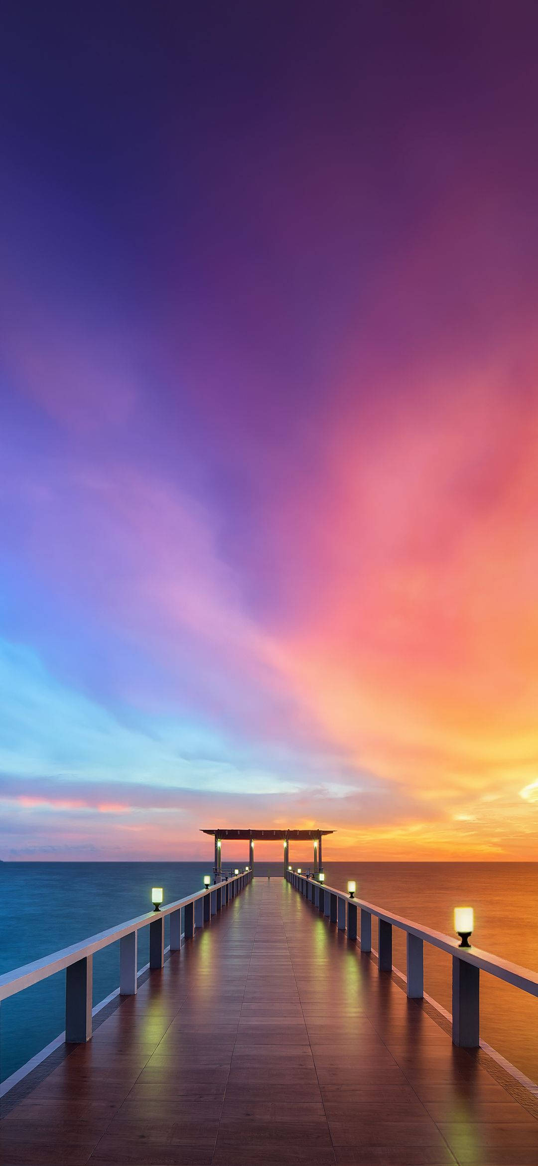 Cielo Eterno Sobre el Muelle Note 8 Fondos de pantalla