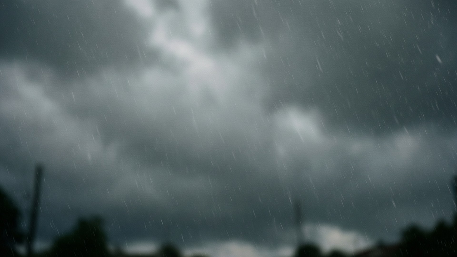 Cielo Lluvioso Melancólico Fondos de pantalla