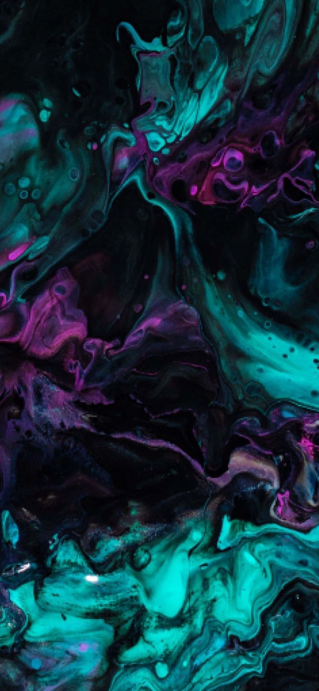Cielo Nocturno Fascinante - Fondo Frío para iPhone Fondos de pantalla
