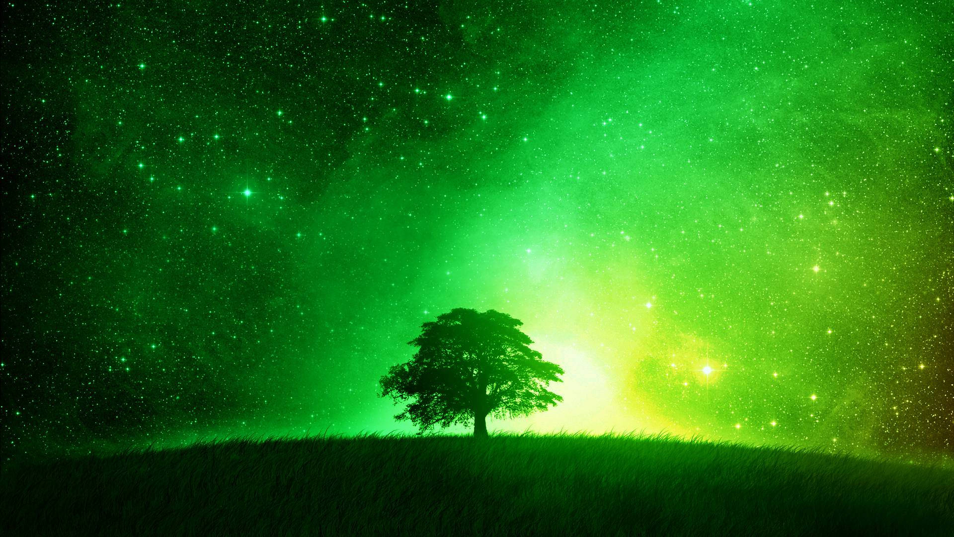 Cielo Verde Brillante Fondos de pantalla