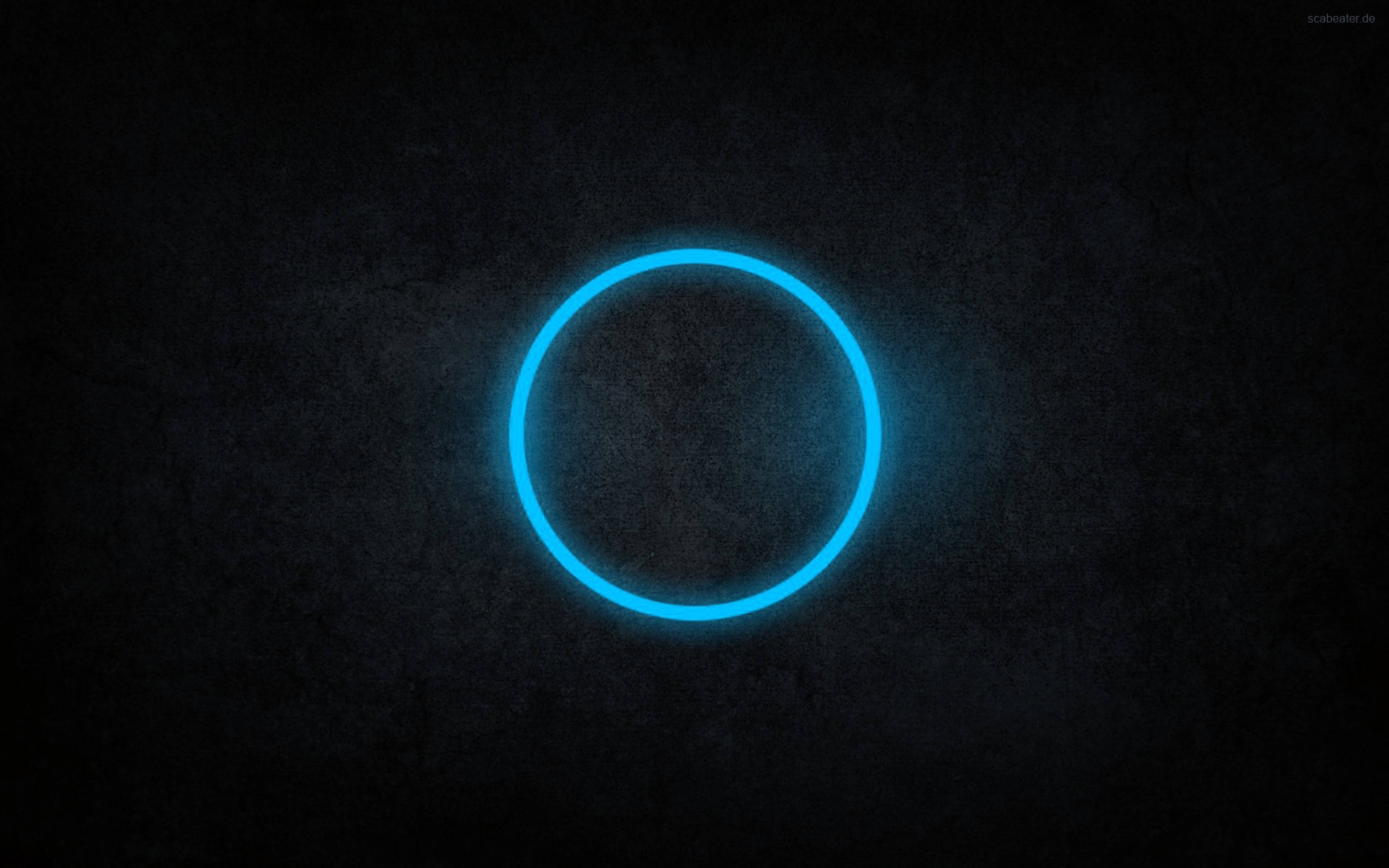 Círculo Azul y Negro Genial Fondos de pantalla