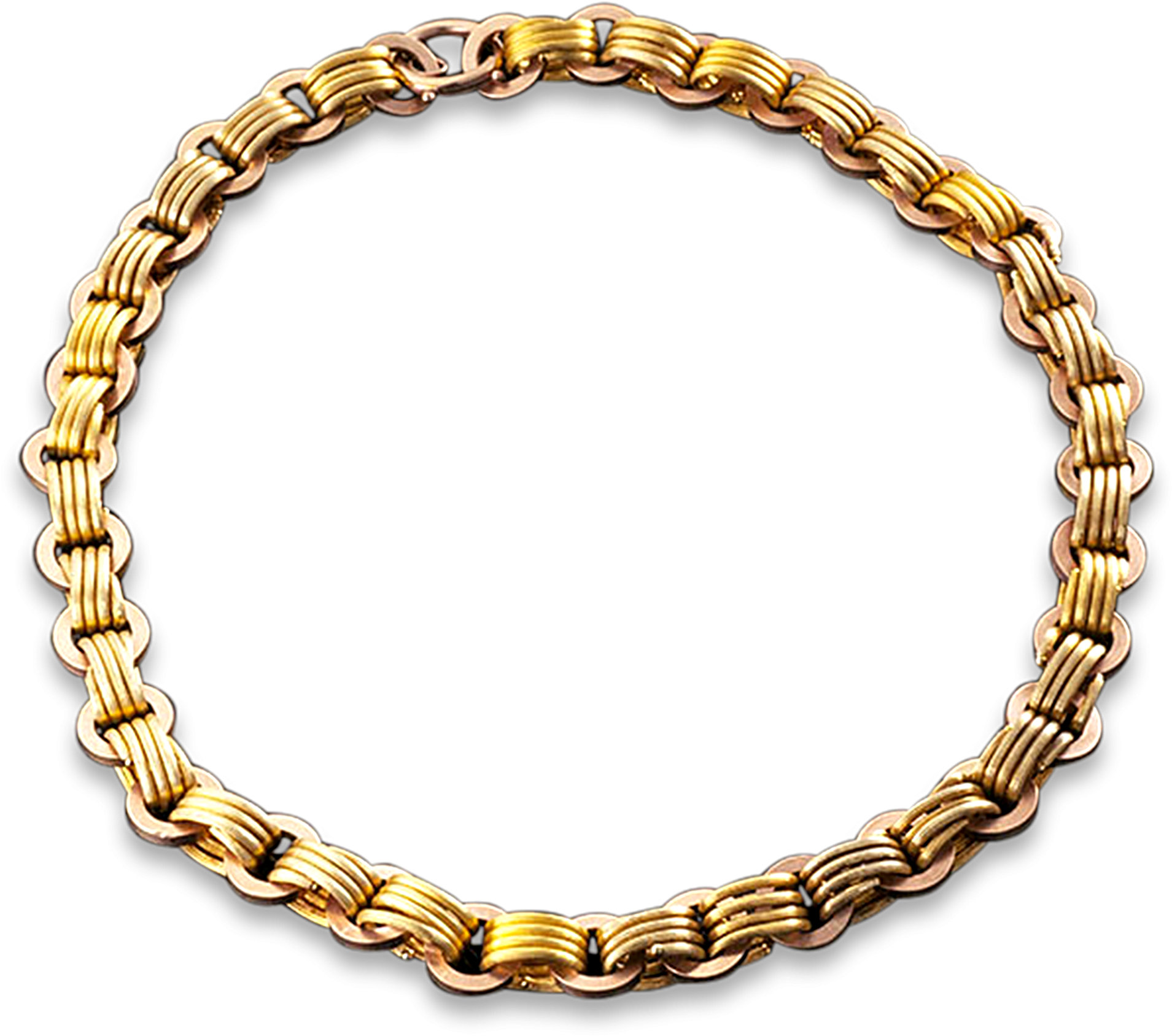 Círculo Elegante de Cadena Dorada Fondos de pantalla