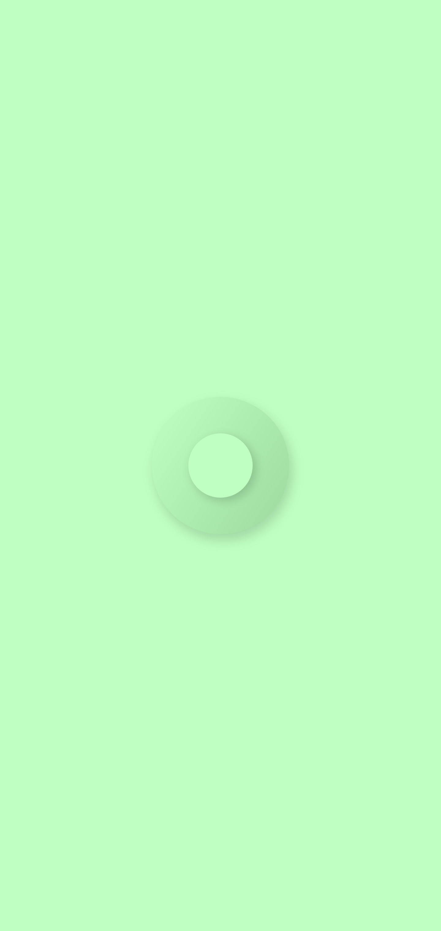 Círculo Verde Muy Claro y Sutil Fondos de pantalla