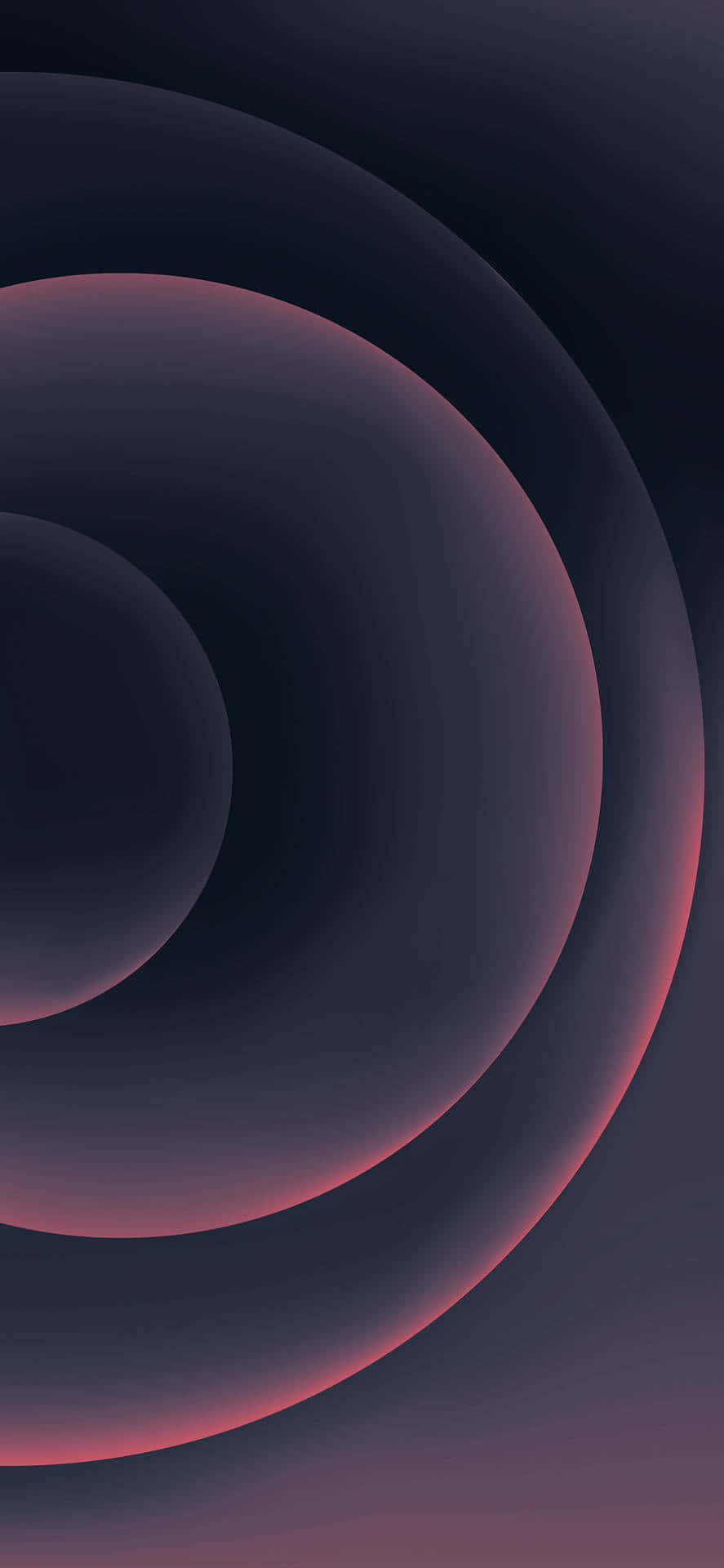 Círculos Abstractos Estándar para iPhone 12 Fondos de pantalla