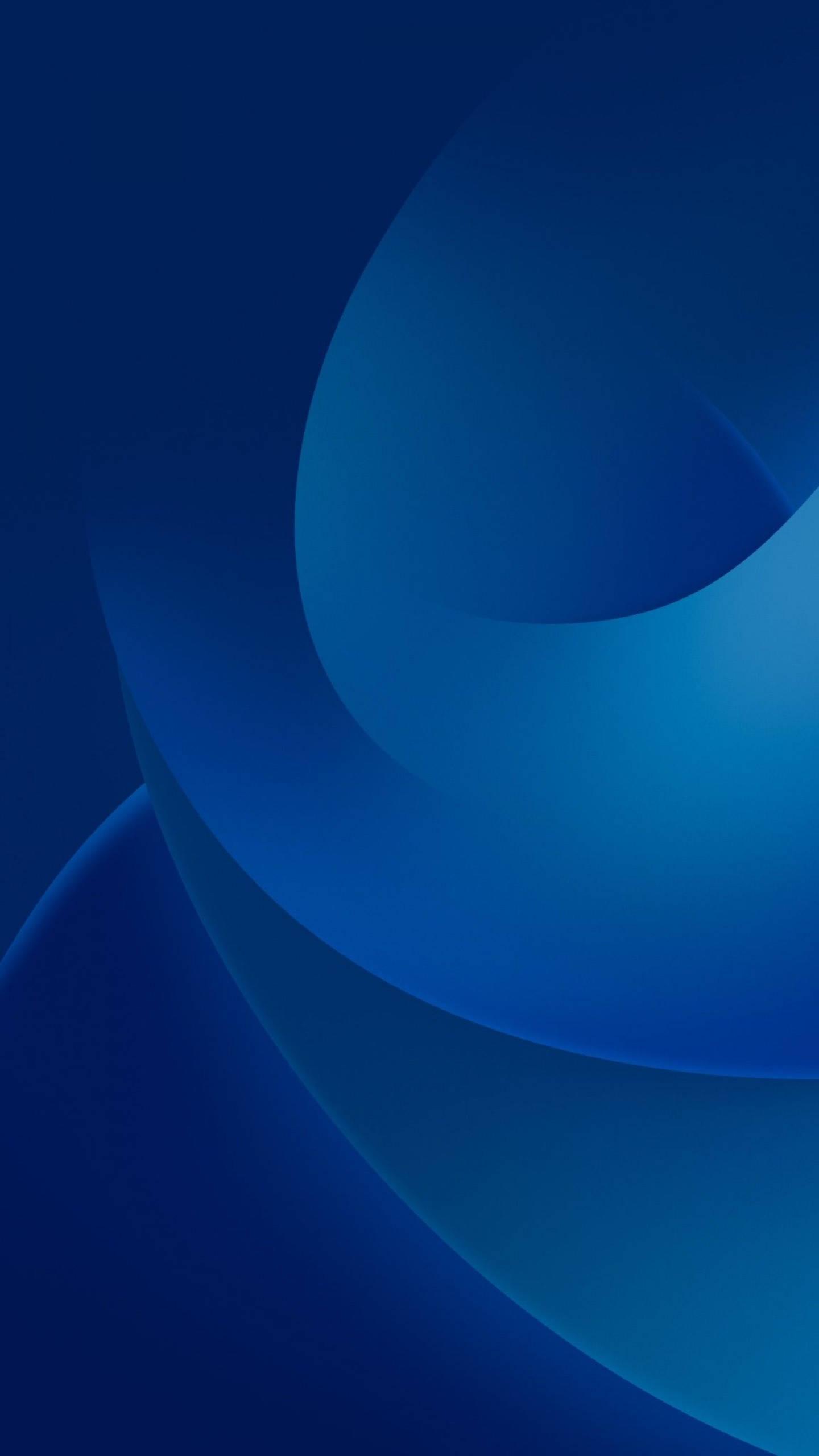 Círculos azul oscuro para iPhone 14 Fondos de pantalla